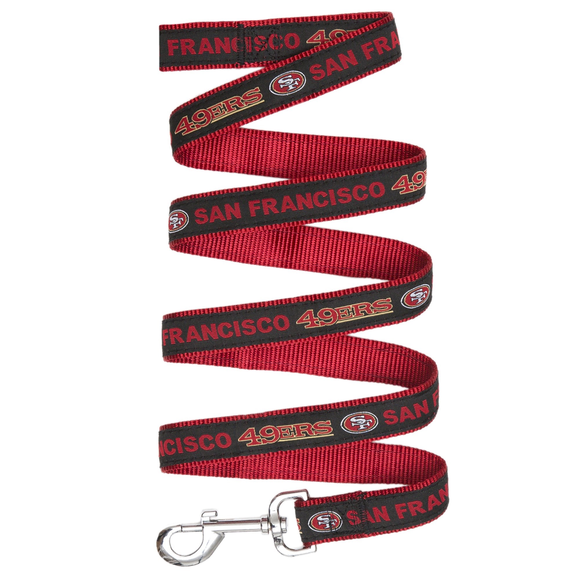 Pets First NFL Pet Leash Small, San Francisco 49ers