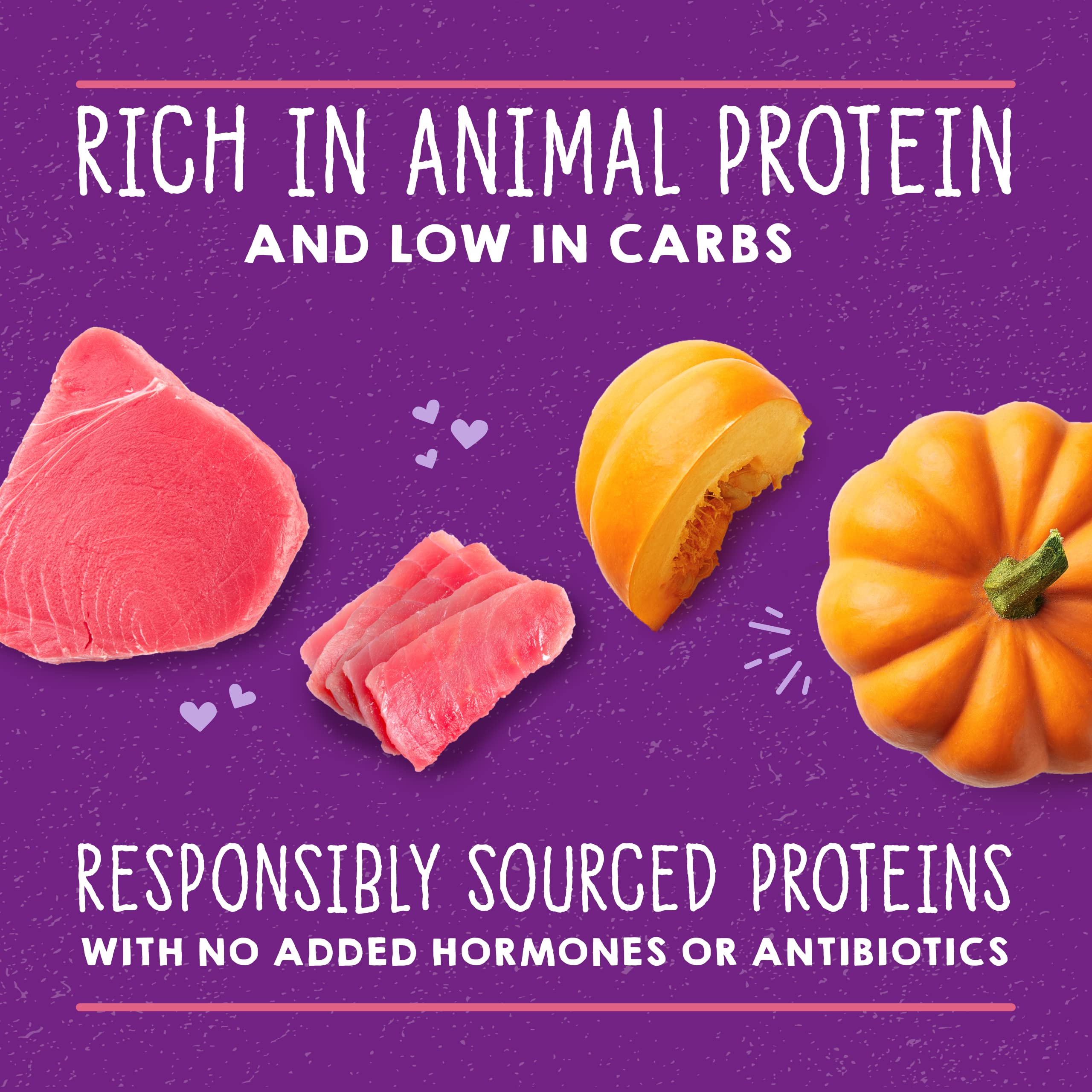 Stella & Chewys Carnivore Cravings Purrfect Pate Cans - Grain Free, Protein Rich Wet Cat Food - Tuna & Pumpkin Recipe - (2.8 Ou