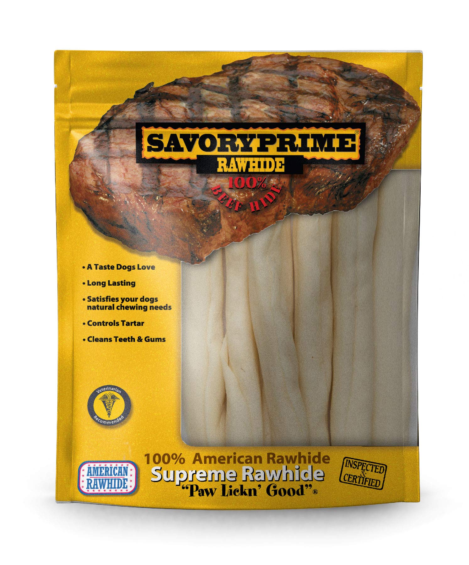 Savory Prime 7-Pack Rolls, Mini, White, All Breed Sizes (49627130)