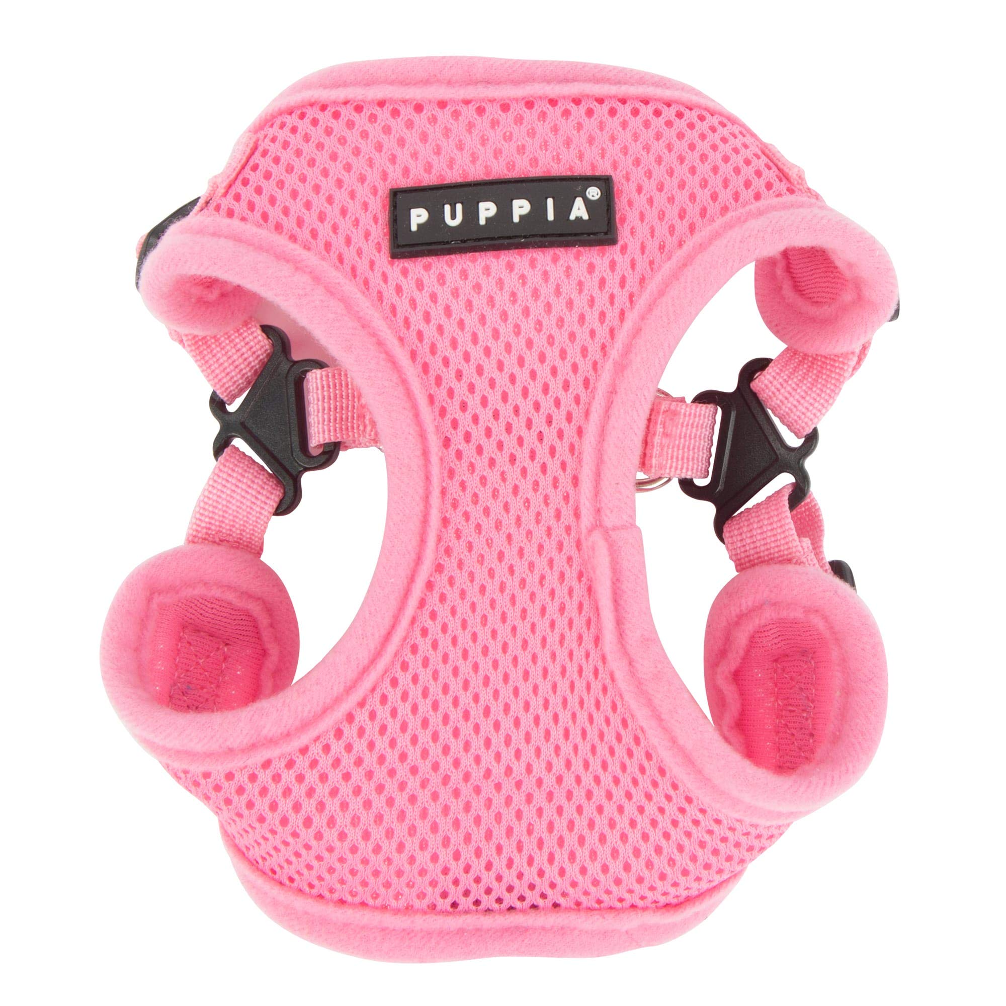 Puppia Para-Hc1533-Pk-L Pink Soft Harness C Pet-Vest-Harnesses, Large