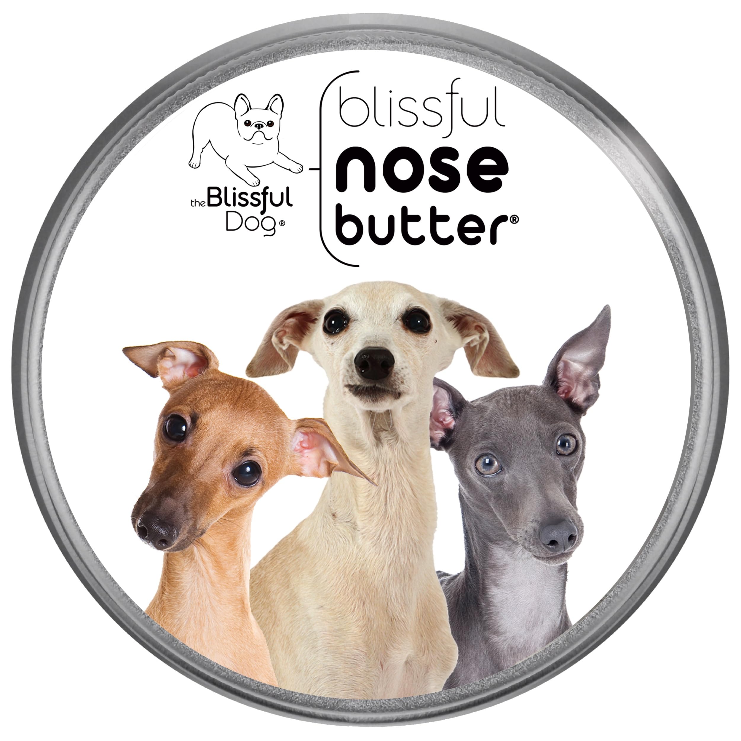 The Blissful Dog Italian Greyhound Unscented Nose Butter - Dog Nose Butter, 2 Ounce