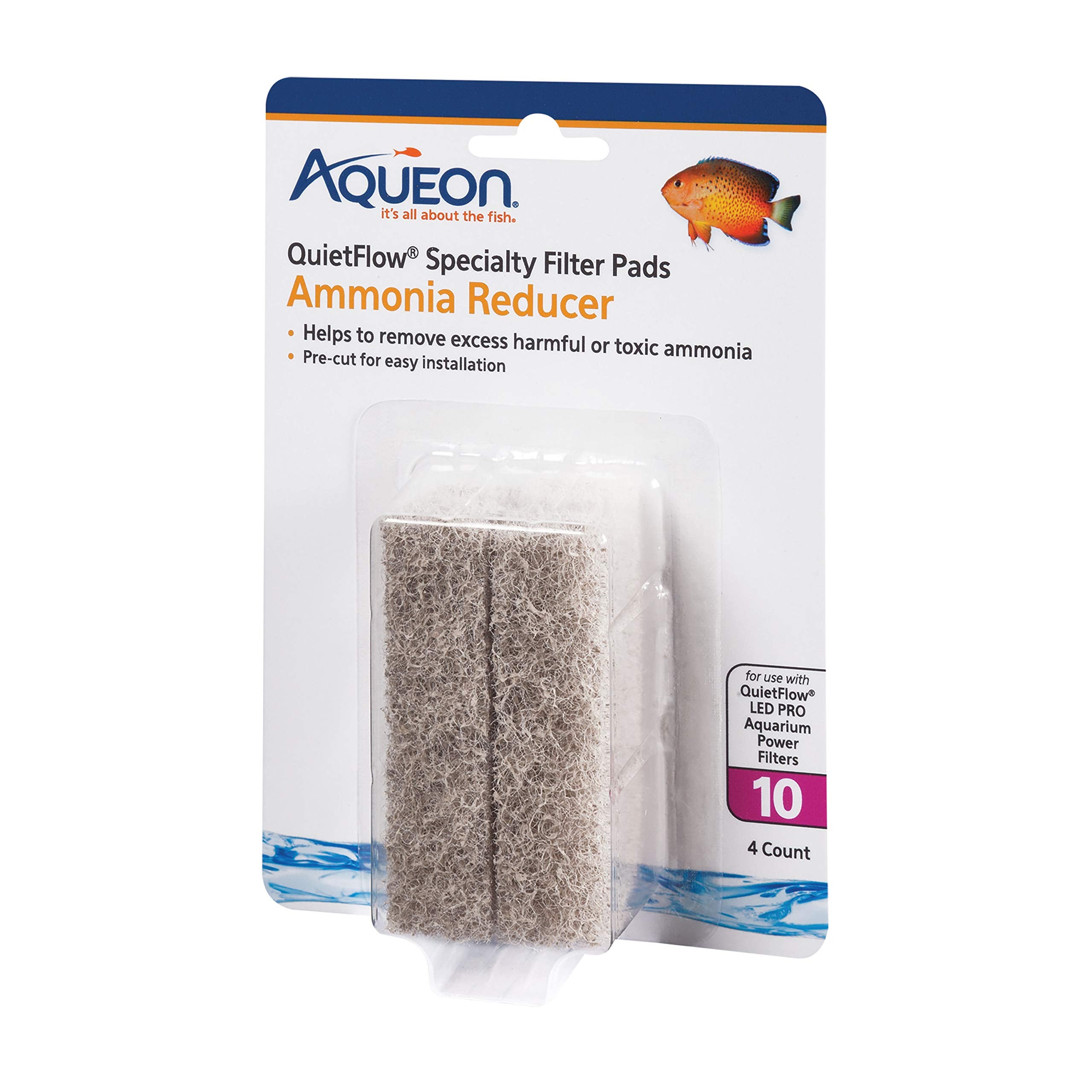Aqueon Ammonia Reducer For Quietflow Led Pro 10 4 Count