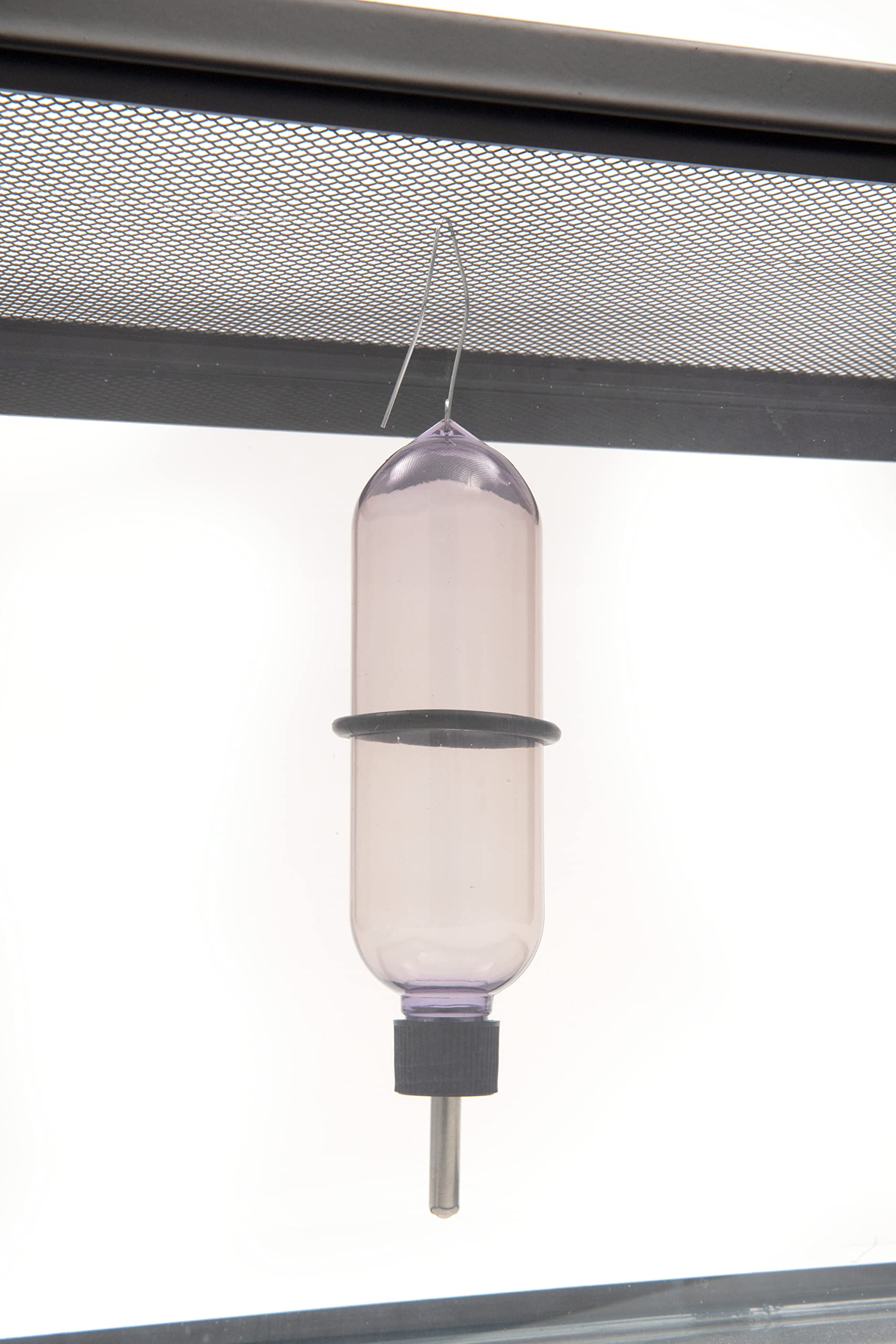 Lixit Bell Style Aquarium Cage Water Bottle (8 Ounce, Clear)