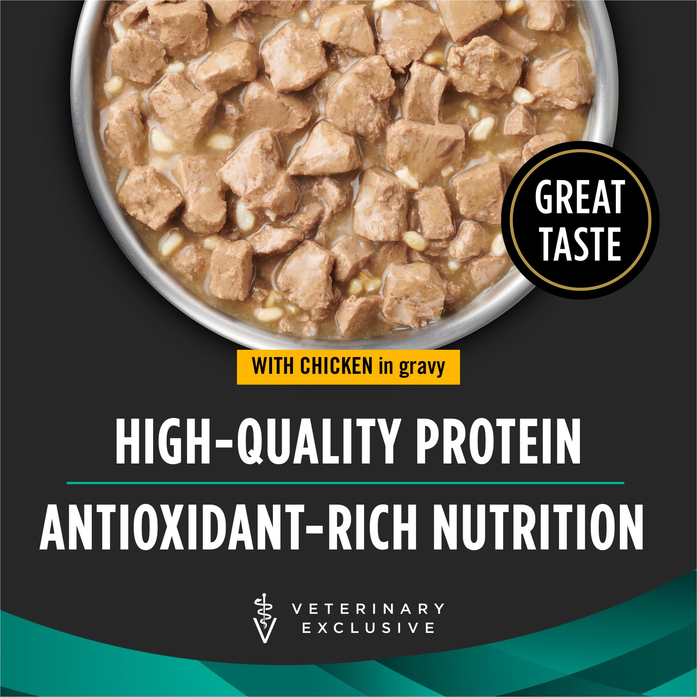 Pro Plan Veterinary Diets Purina EN Savory Selects Gastroenteric with Chicken in Gravy Canine Formula Gastrointestinal Dog Food