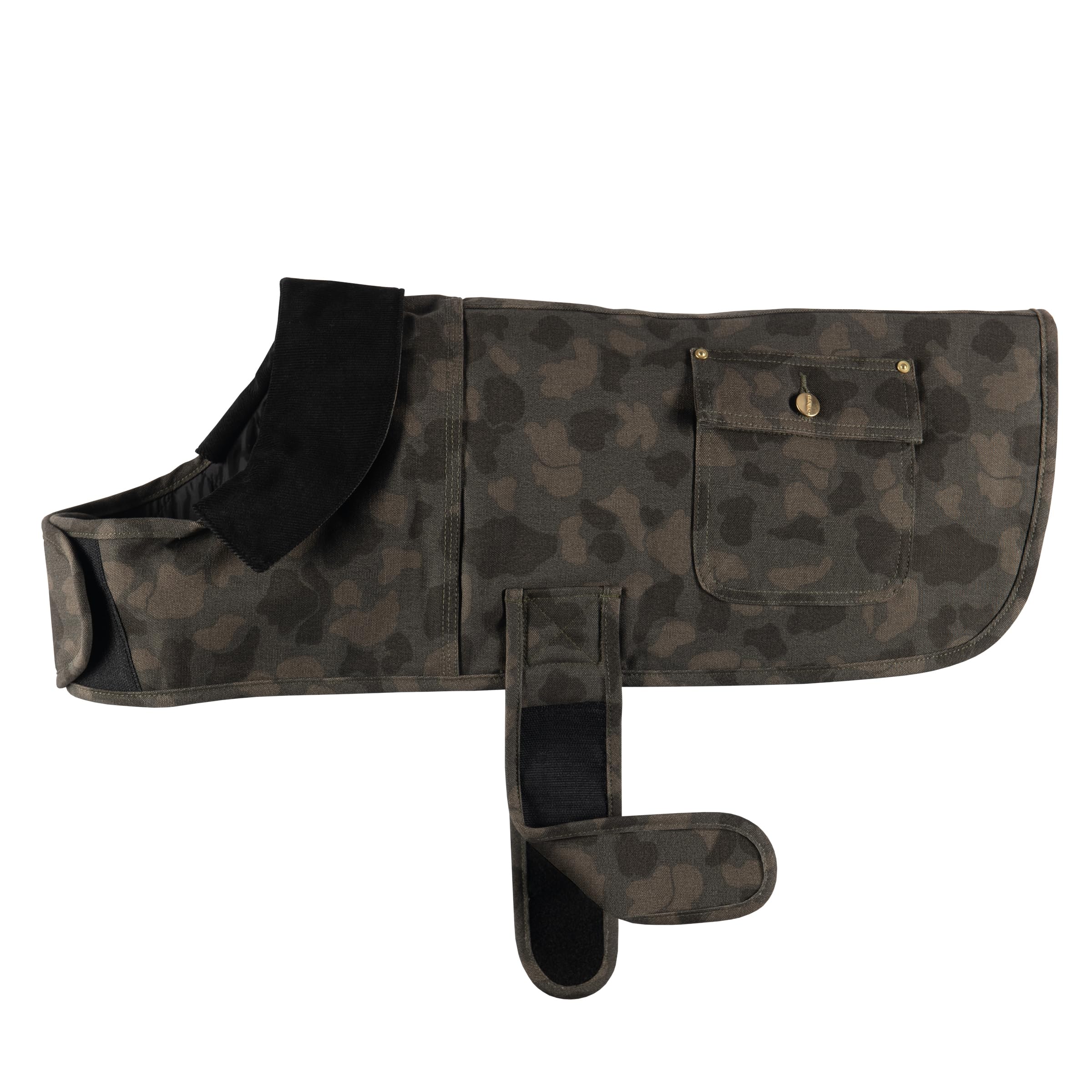 Carhartt Firm Duck Insulated Dog Chore Coat, Duck Camo Tarmac, X-Large