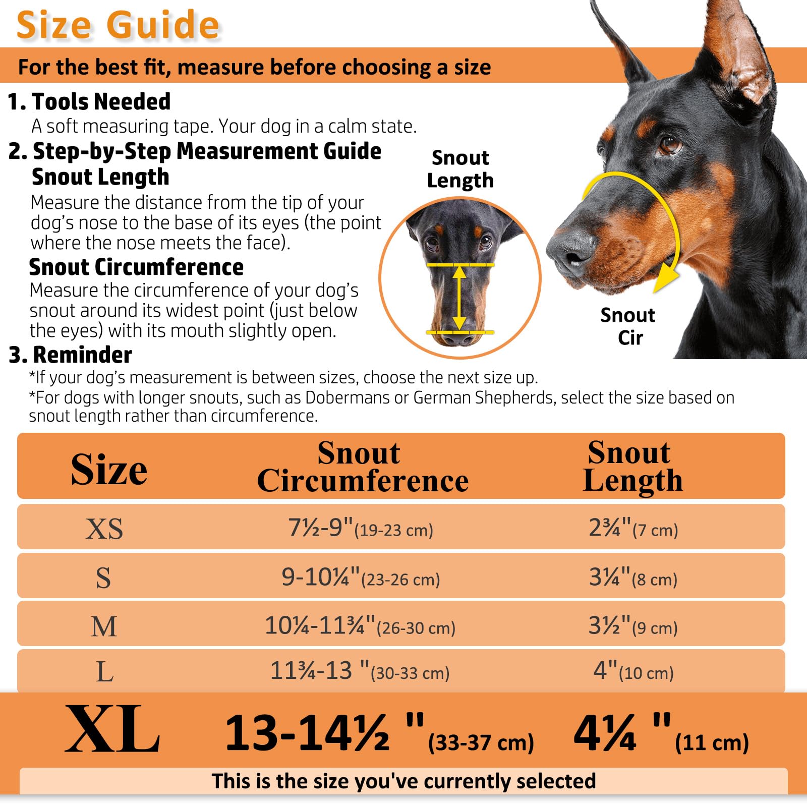 Dog Muzzle, Basket Muzzle For Biting, Chewing And Scavenging, Humane Cage Mouth Cover, Perfect For Grooming And Training Medium,