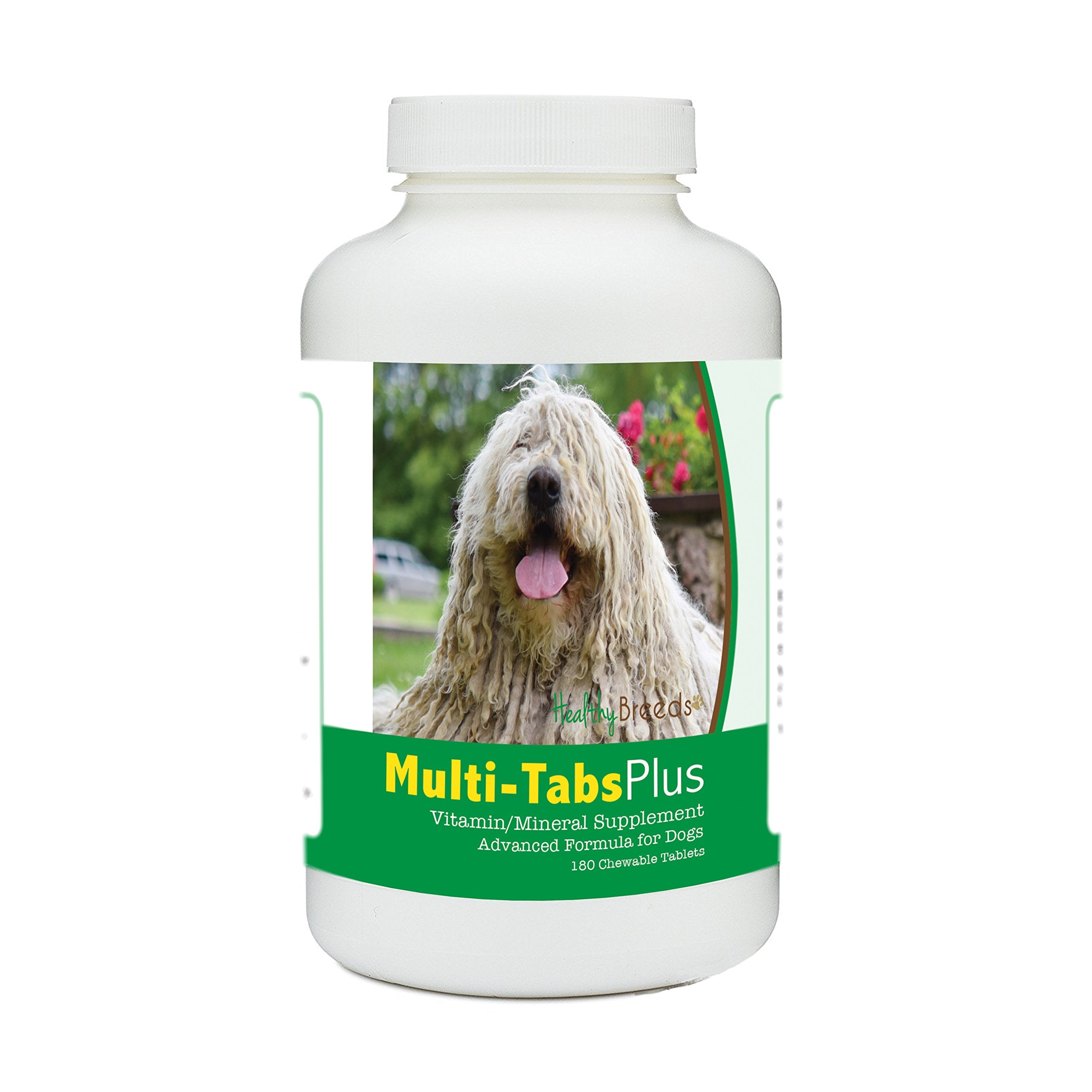 Healthy Breeds Komondorok Multi-Tabs Plus Chewable Tablets 180 Count