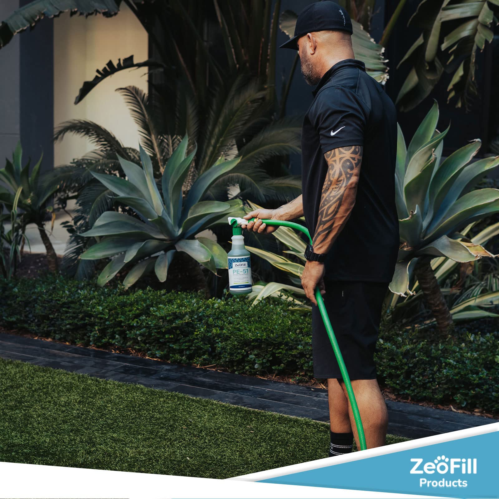 Zeofill Pet Odor Eliminator Spray – Urine Odor Neutralizer with Max Flow Nozzle – 32oz All Natural Enzymes