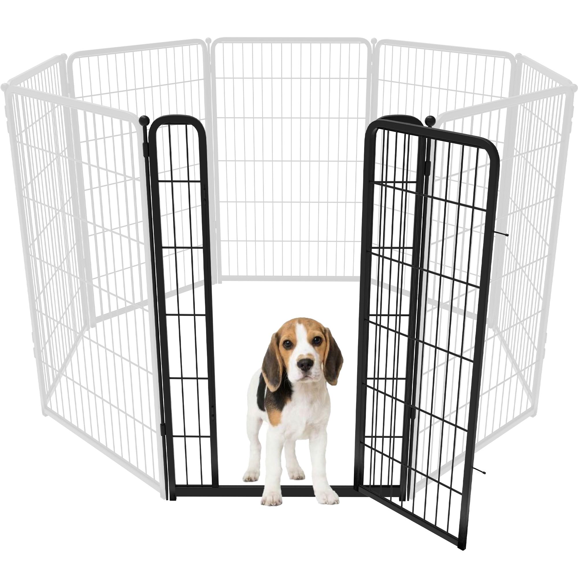 Fxw Rollick Dog Playpen, 1 Add-On Gate Panel, Single 45-Inch Gate Panel