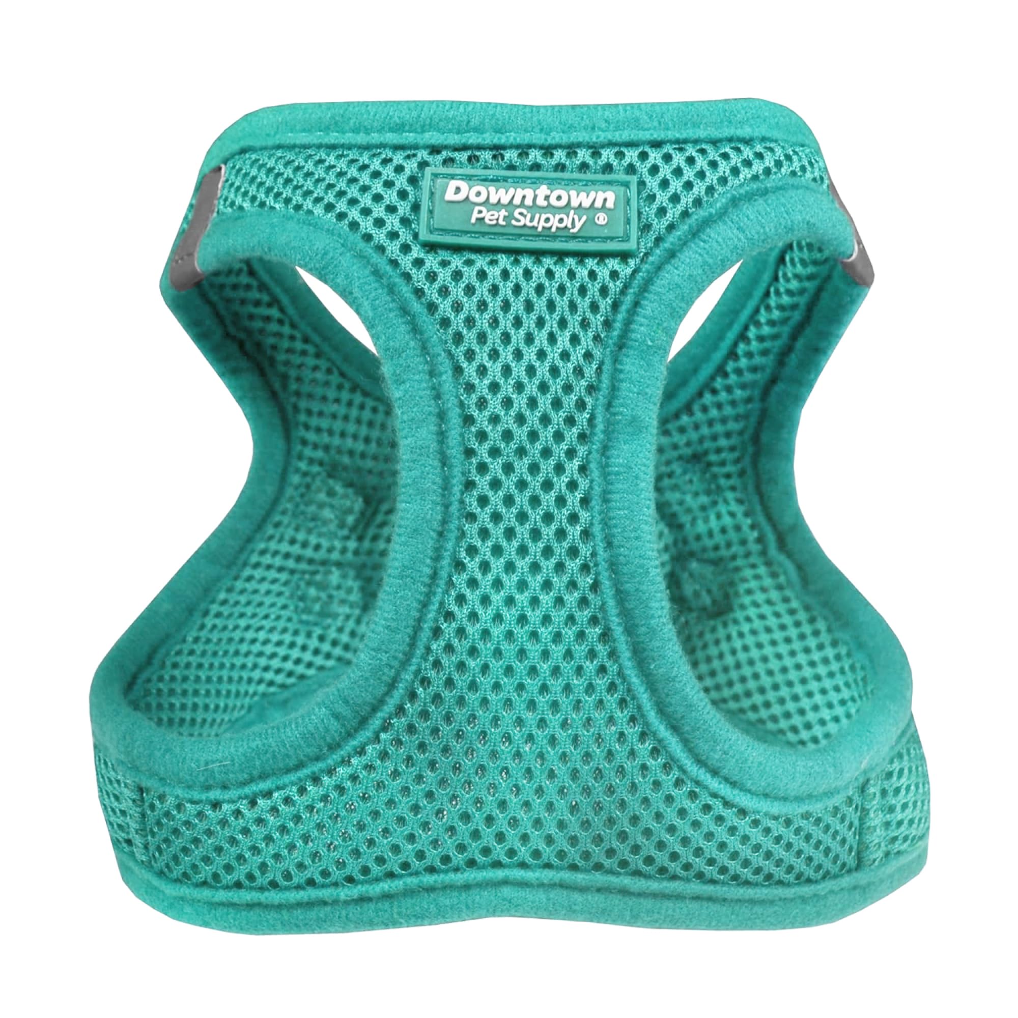 Downtown Pet Supply Step In Dog Harness For Small Dogs No Pull, Large, Bermuda Blue - Adjustable Harness With Padded Mesh Fabric