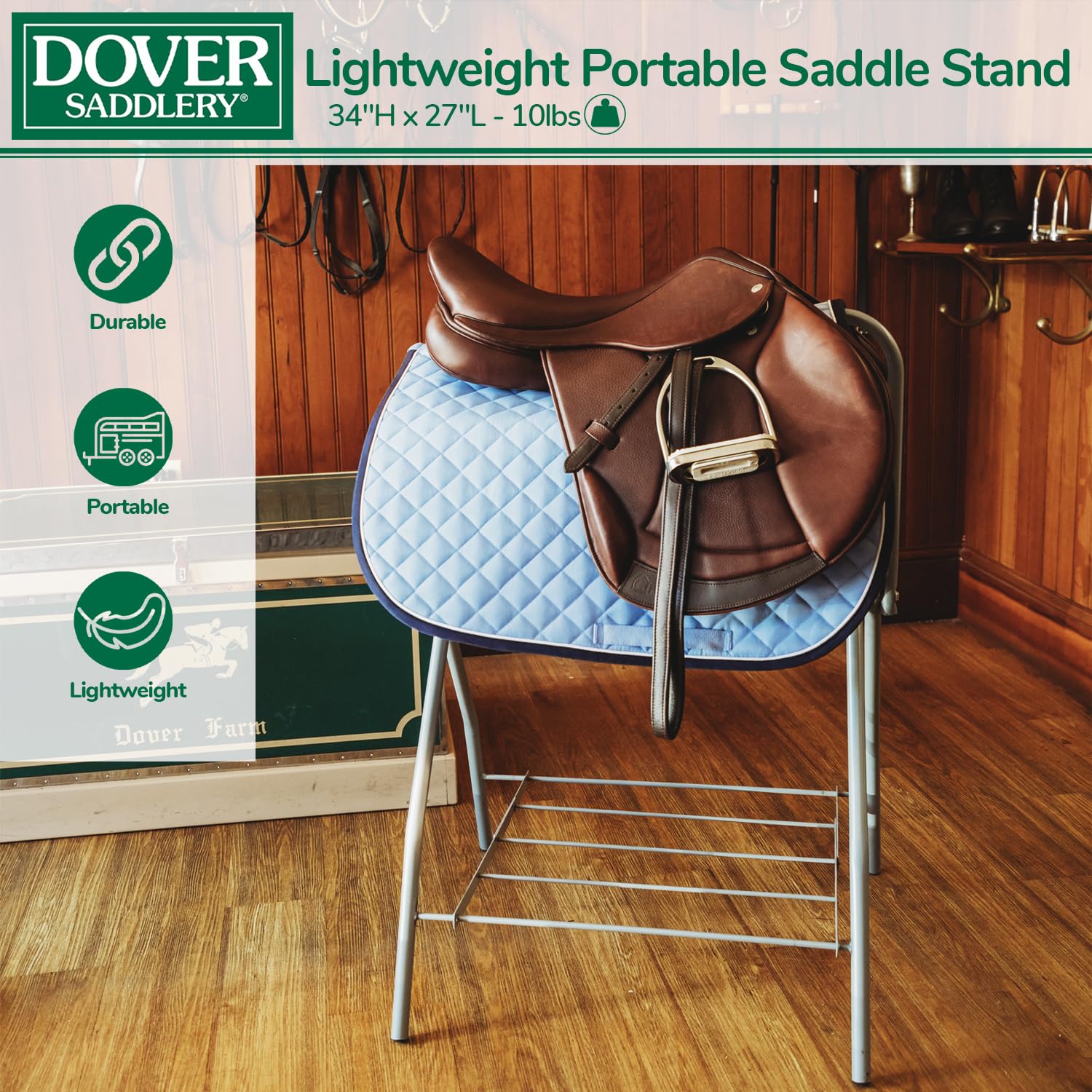 Dover Saddlery Portable Saddle Stand