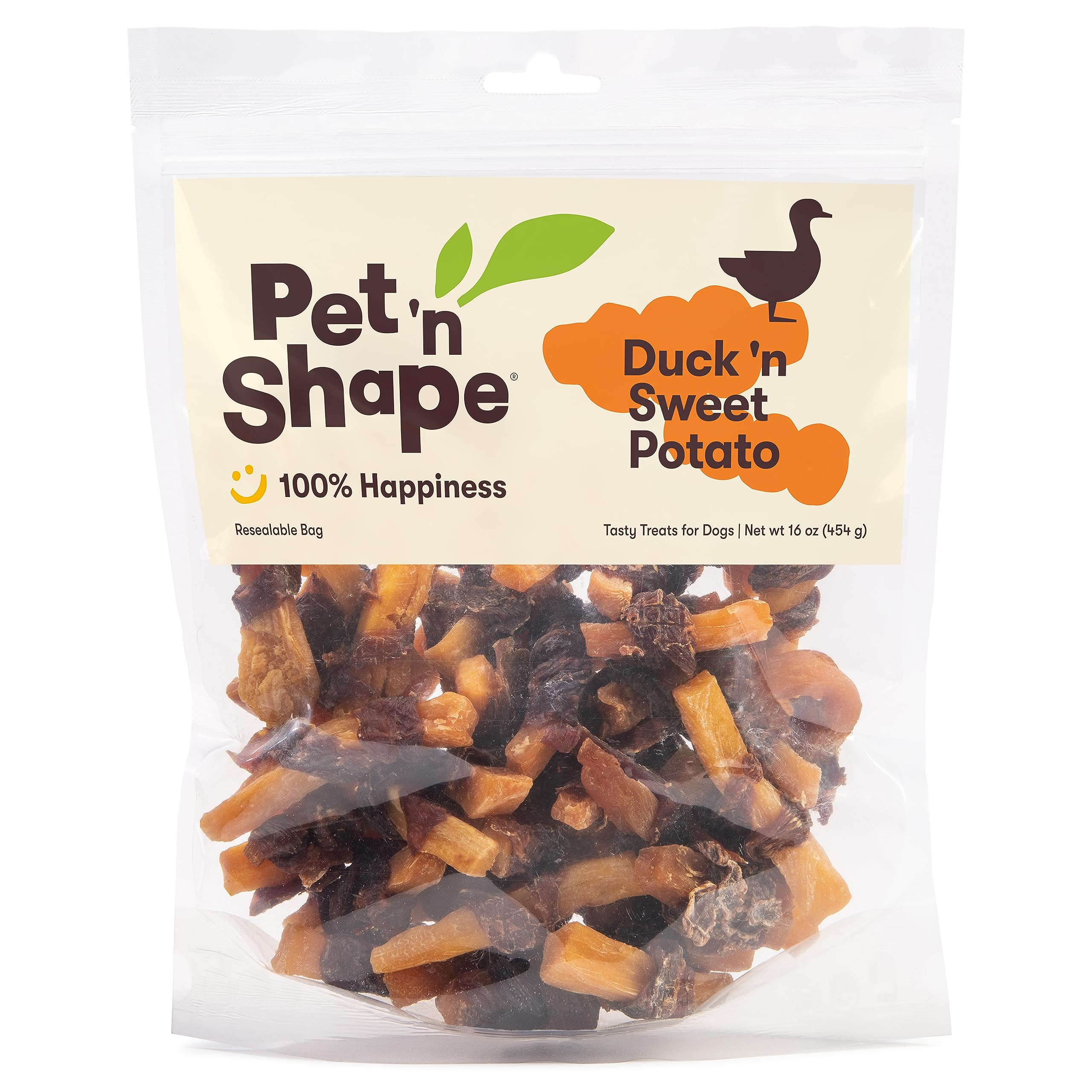 Pet n Shape Sweet Potato Chews Jerky Dog Treats - 16 Ounce