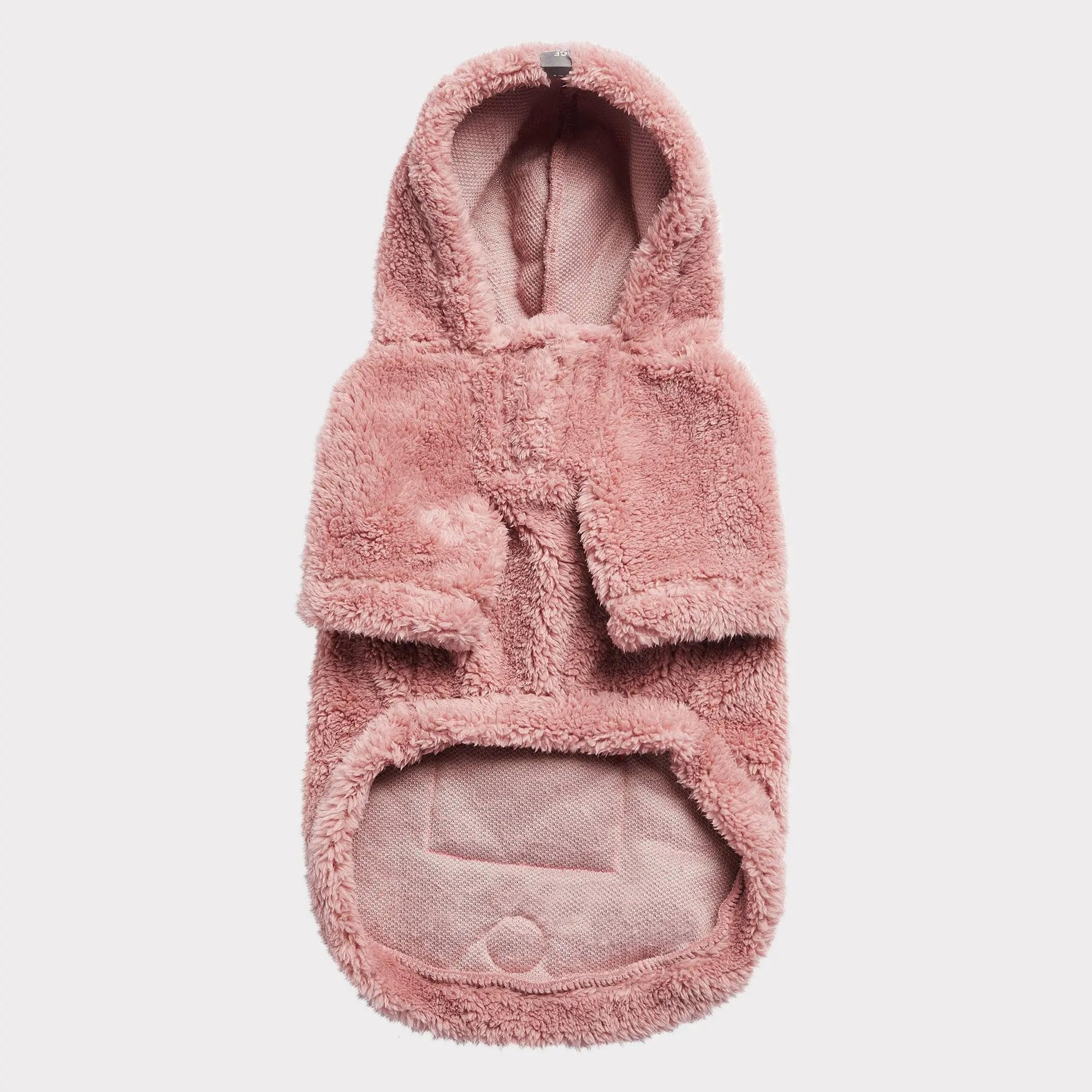 Gf Pet Cozy Hoodie Dog Jacket – Soft Fleece Pullover For Cold Weather Protection | For Small Medium Large Dogs | Warm, Comfortable, Made To Last – Pink - S