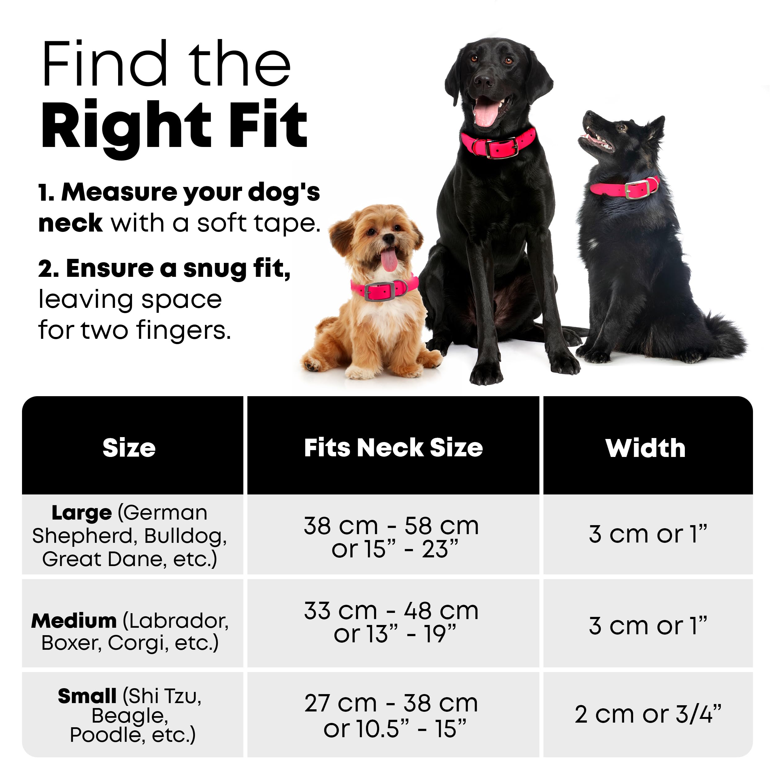 Regal Dog Products Small Pink Waterproof Dog Collar and Leash Set | Heavy Duty Double Buckle & D Ring - 5'ft Leash | Adjustable
