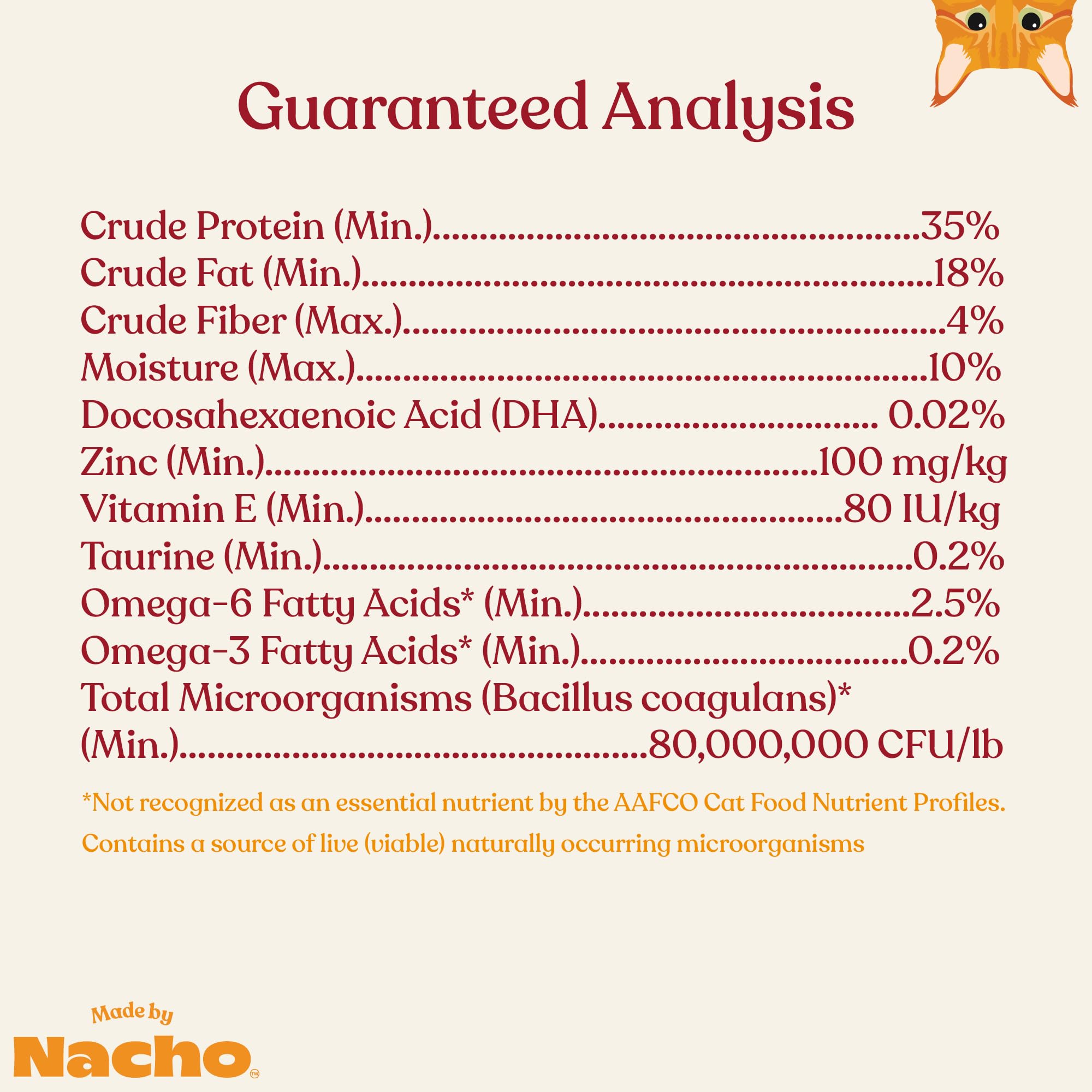 Made by Nacho Premium Dry Kibble Infused with Bone Broth 2lb Bag Cat Food (Cage-Free Chicken, Duck & Quail)