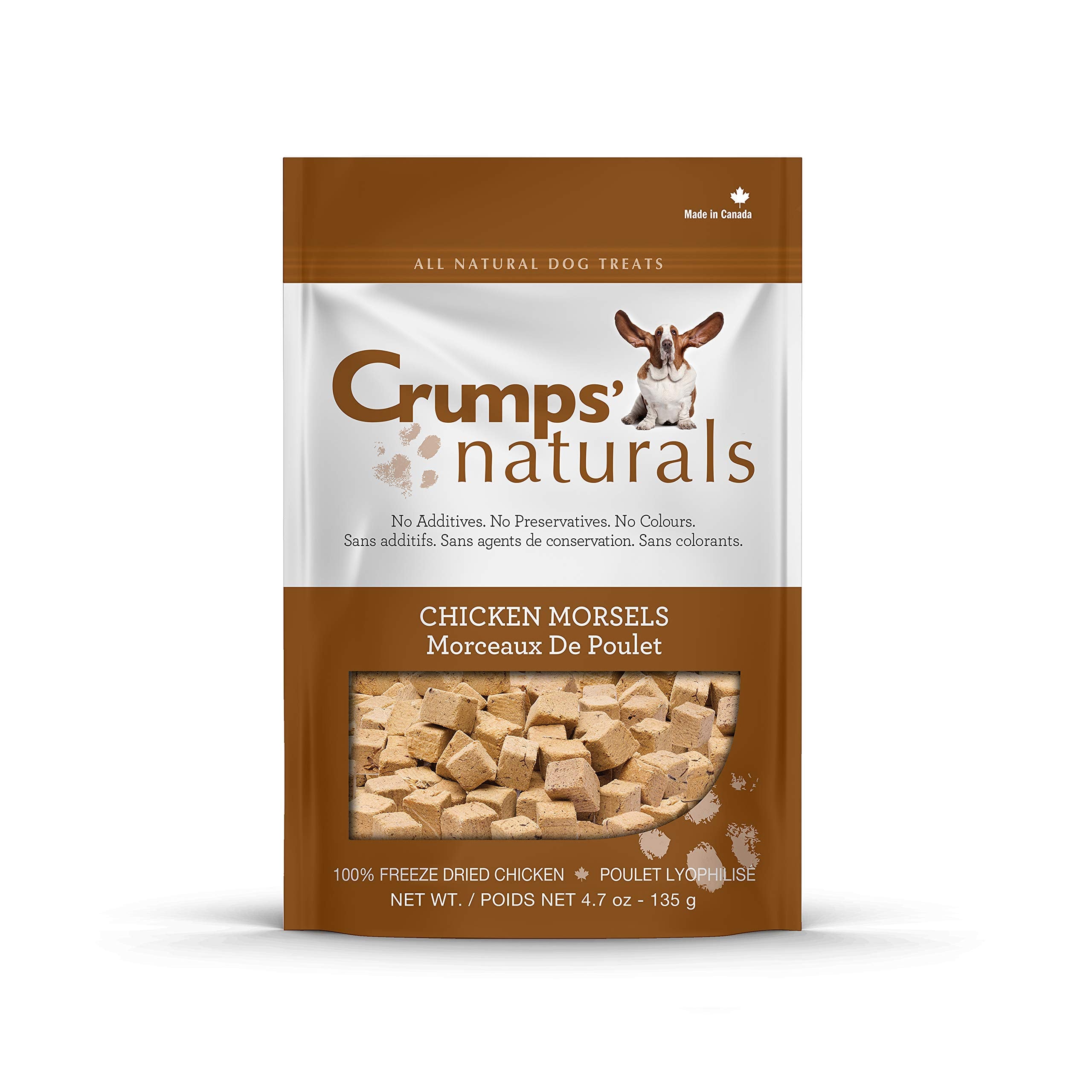 Crumps Naturals Chicken Morsels For Pets, 4.7-Ounce