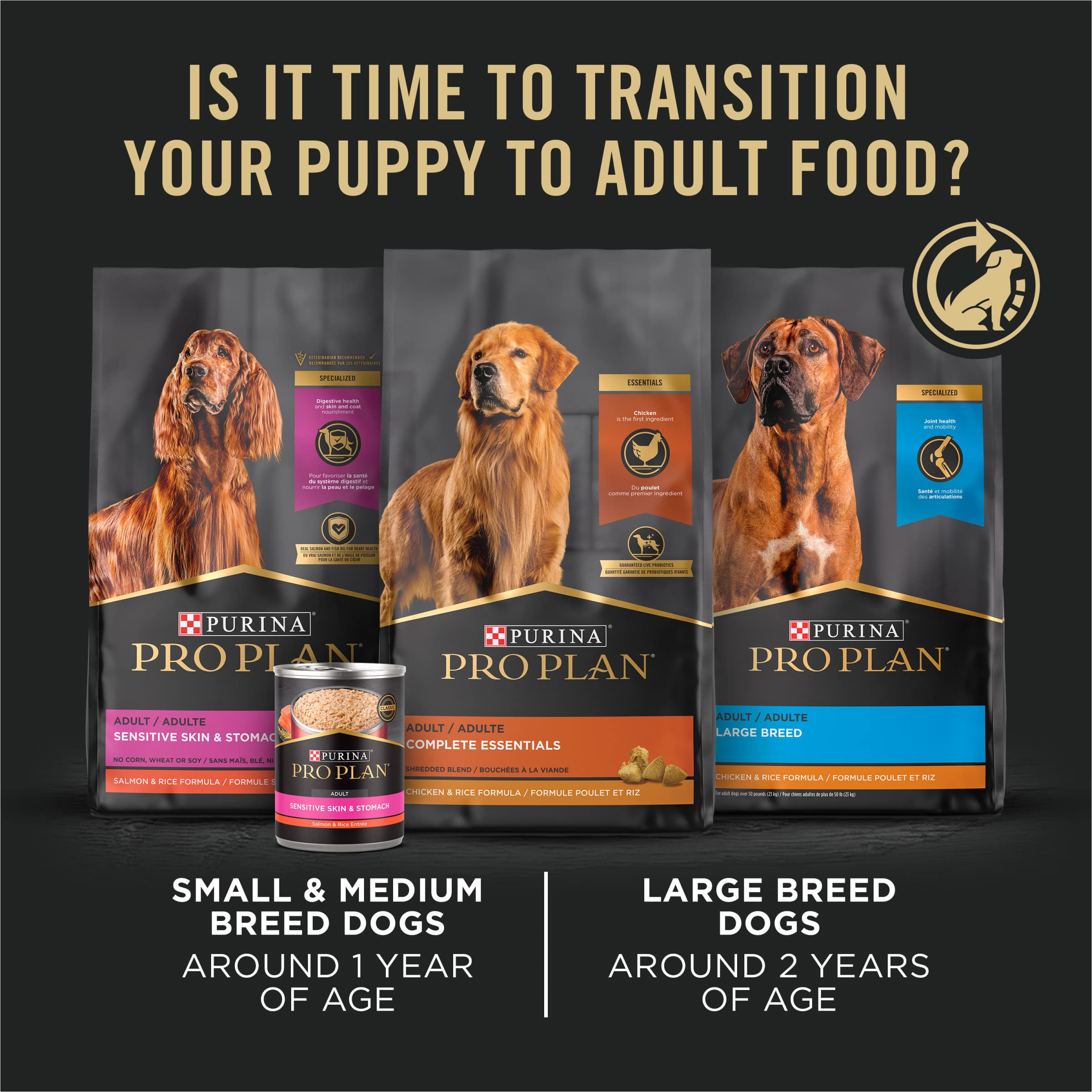 Purina Pro Plan High Protein Dry Puppy Food, Chicken and Rice Formula - 18 lb. Bag