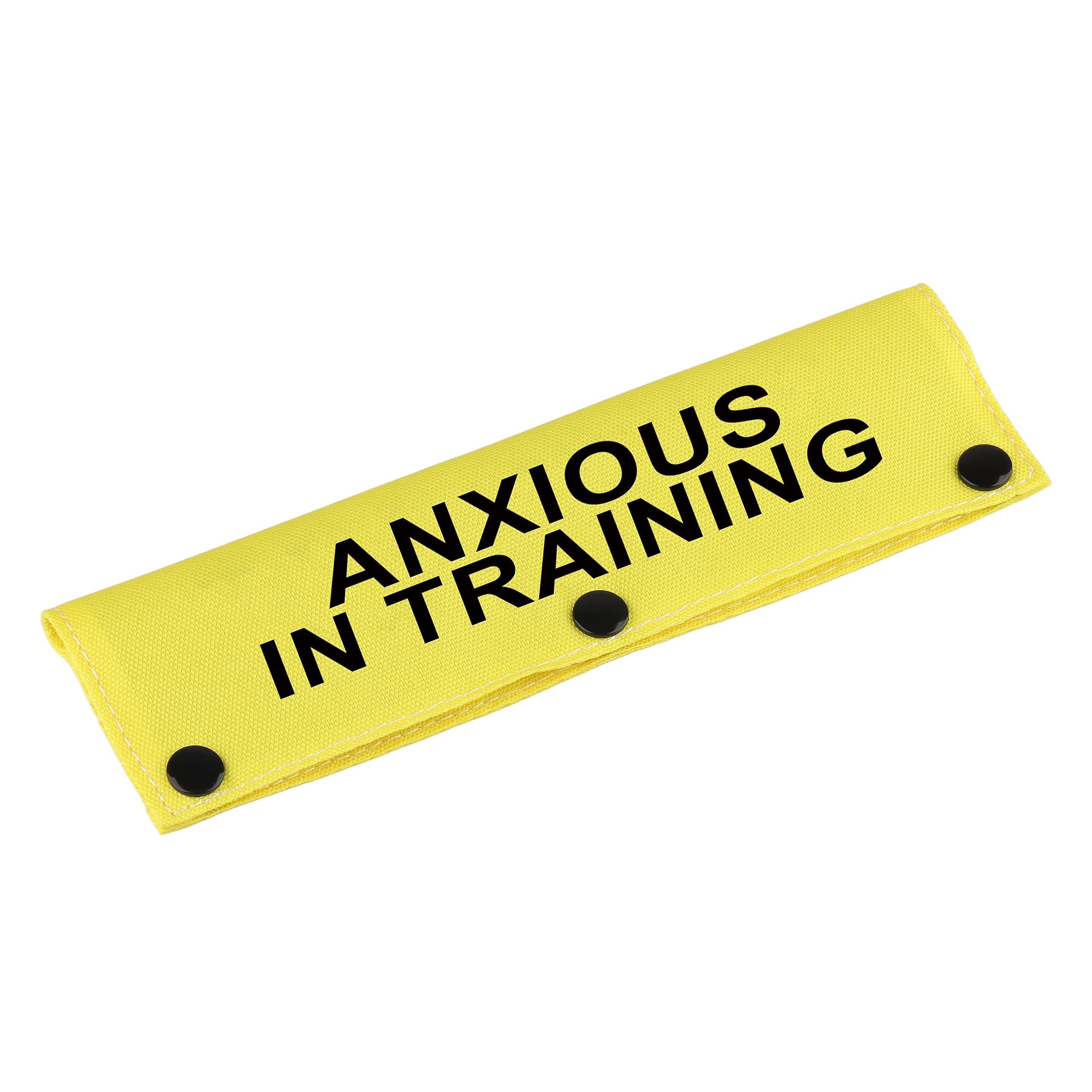 Funny Dog Leash Sleeve Have Anxious In Training Dog Leash Wrap Sleeve Pet Birthday Gift (Anxious In Training-Ye Sleeve)