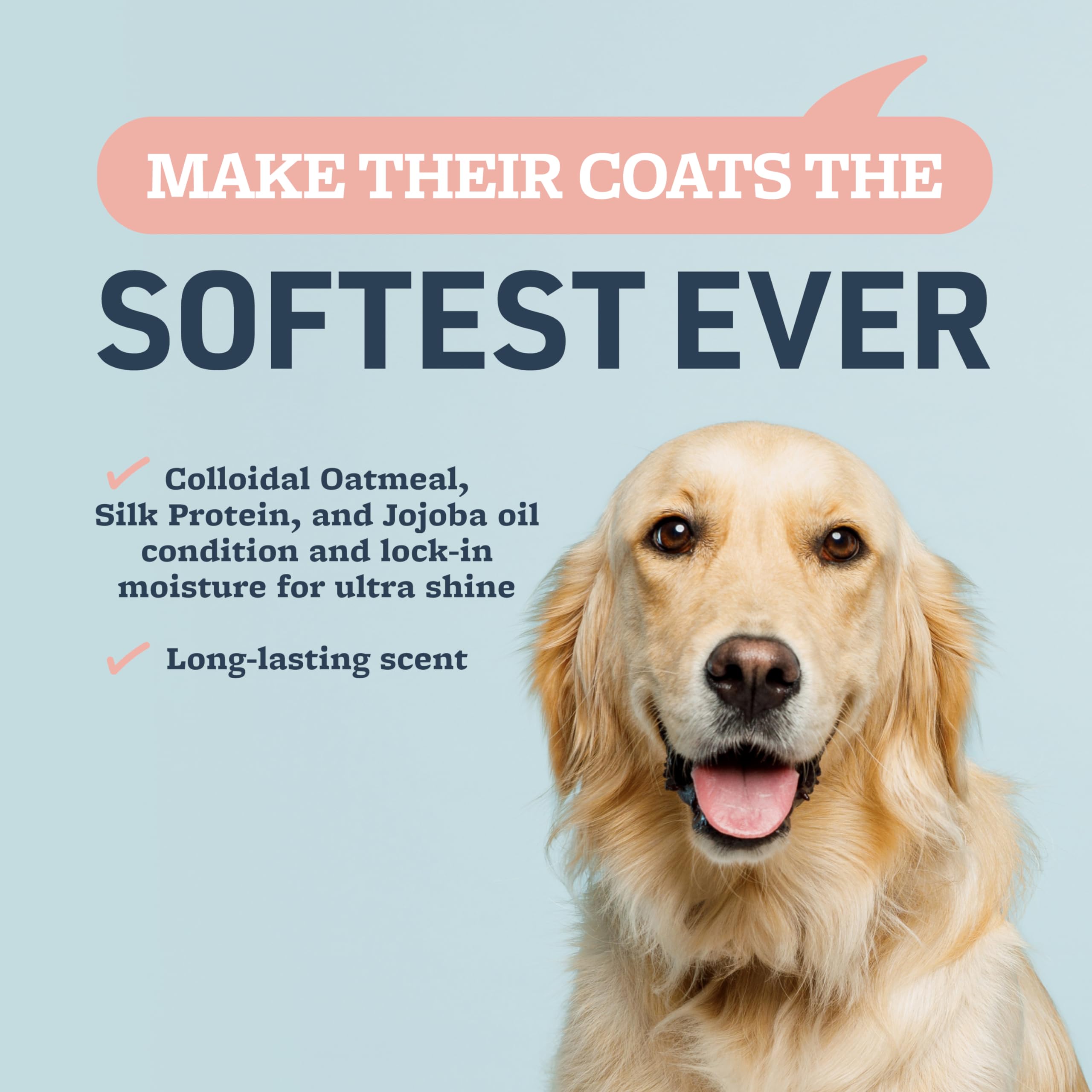 Veterinary Formula Smart Coat Complex Ultra Oatmeal Moisturizing Conditioner for Dogs, 128 Fl oz / 1 Gal - w/ Colloidal Oatmeal