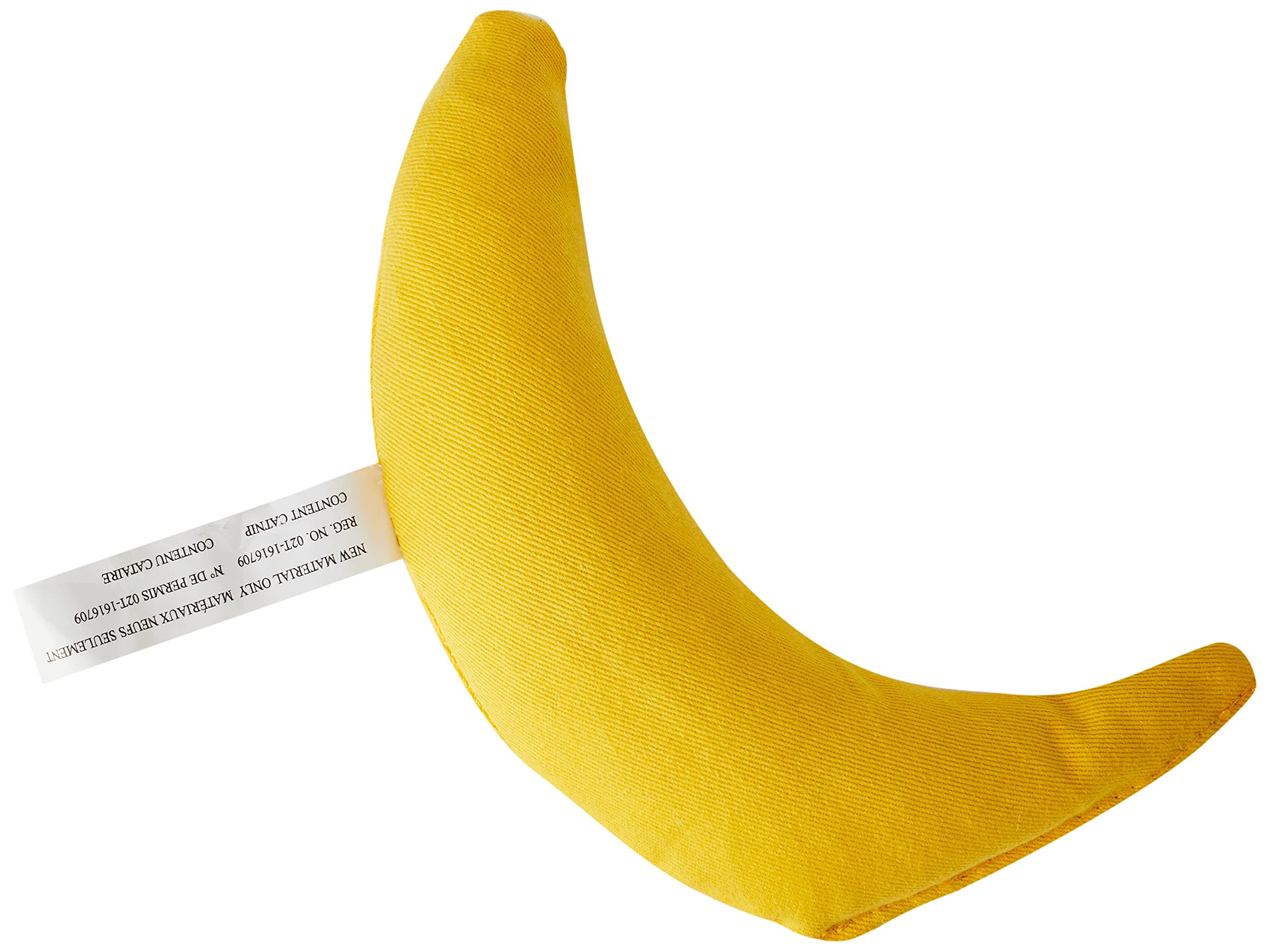 Yeowww! Catnip Toy - Yellow Banana, 1 Pack, Cotton Material, Model 8 12402 00004 1