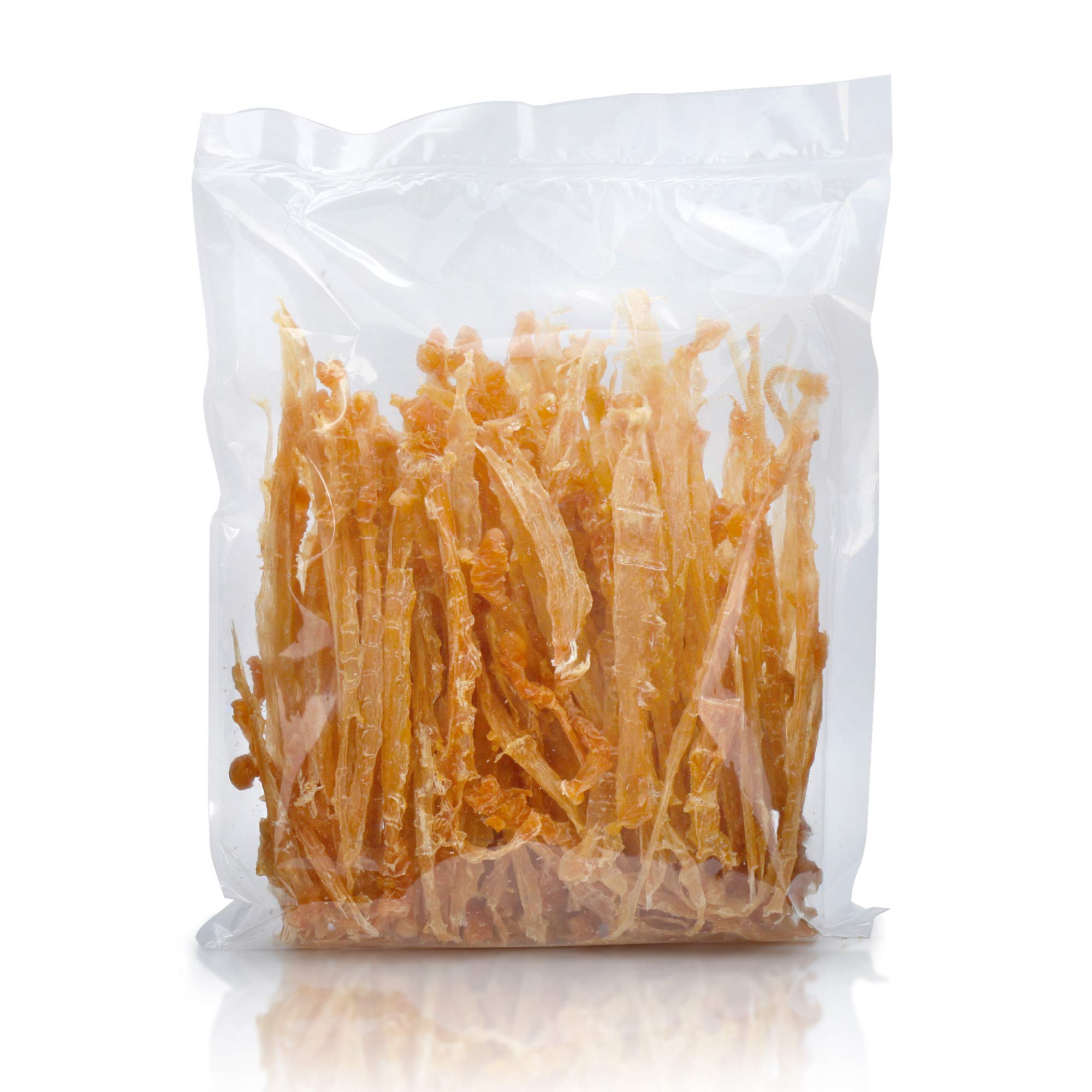 GOGO Turkey Tendon Strips Dog Chew Treats Sources and Made in The USA (1 lb)