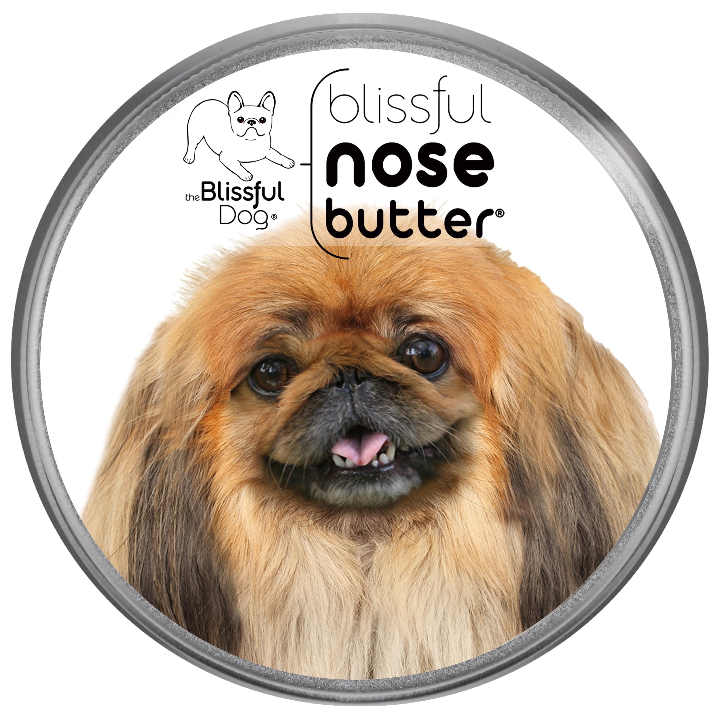 The Blissful Dog Pekingese Unscented Nose Butter - Dog Nose Butter, 2 Ounce