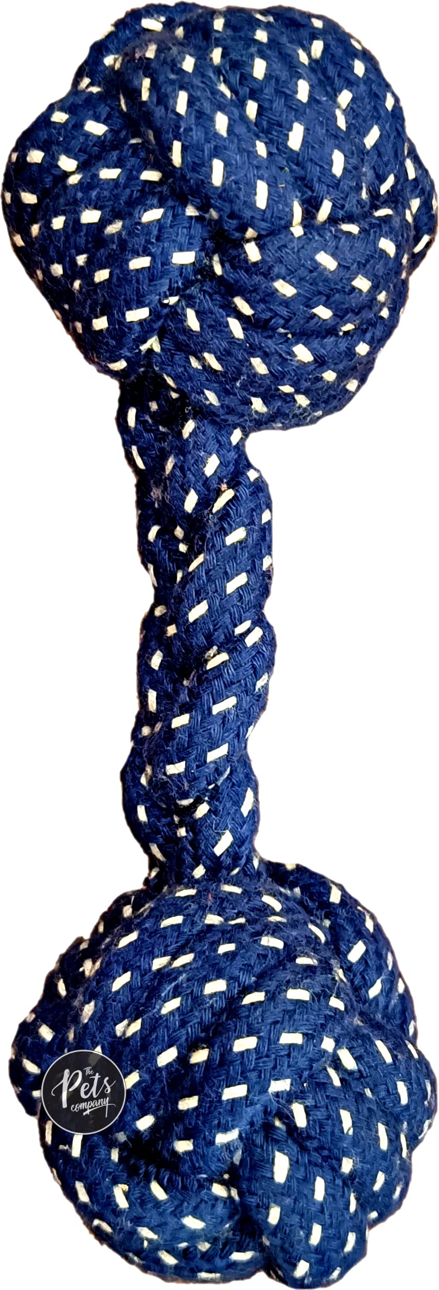The Pets Company Twine Dumbell Dog Rope Toy For Puppy Teething, Rope Dog Toys For Small Dogs & Puppies