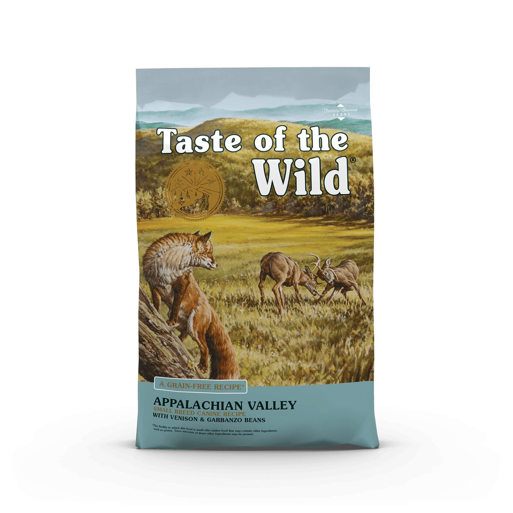 Taste of the Wild Appalachian Valley Small Breed Grain-Free Recipe with Roasted Venison Dry Adult Dog Food, Made with High Prote