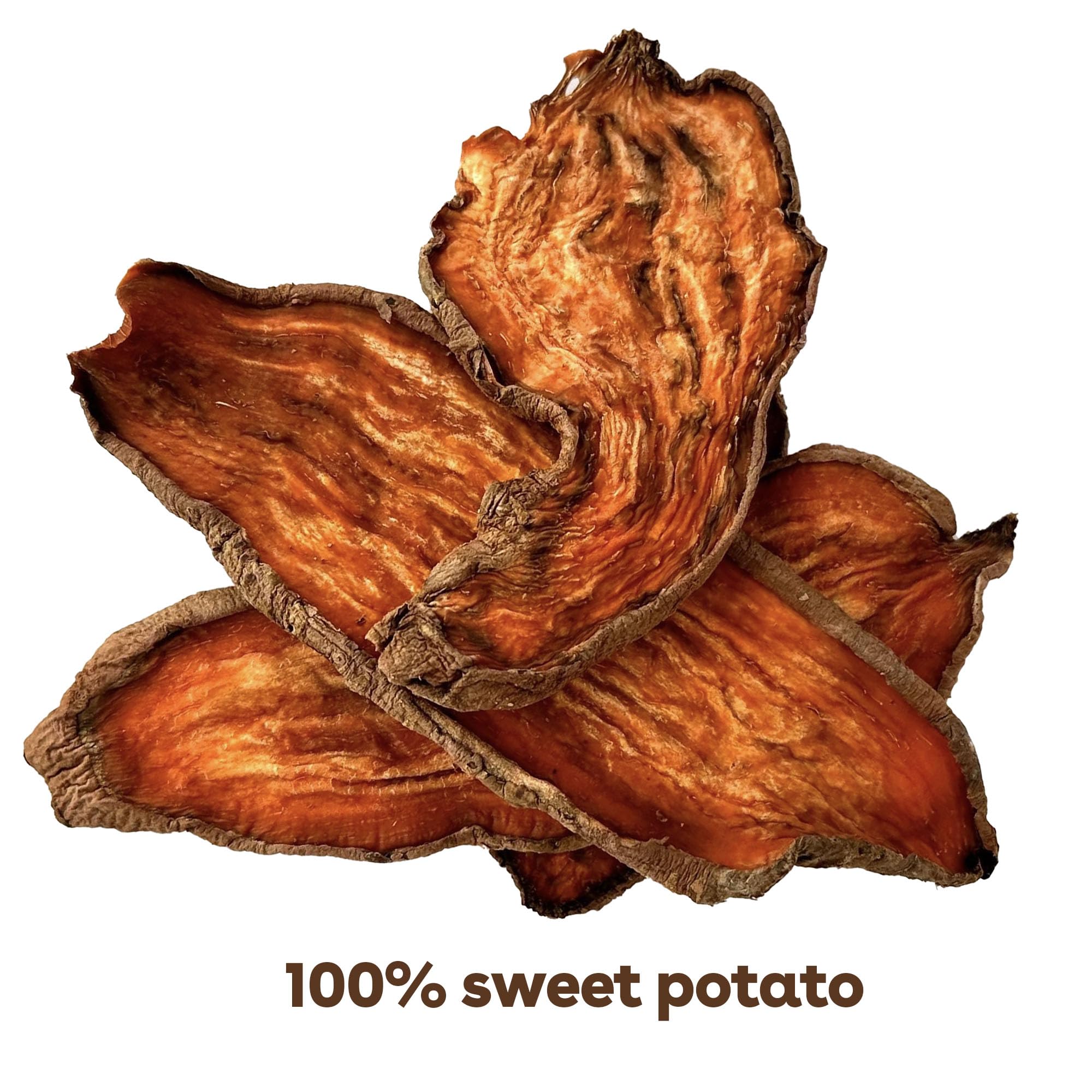 Pupford Sweet Potato Jerky Treats for Large & Small Dogs of All Ages | Made in USA, Single Ingredient & No Fillers | Dogs Love T