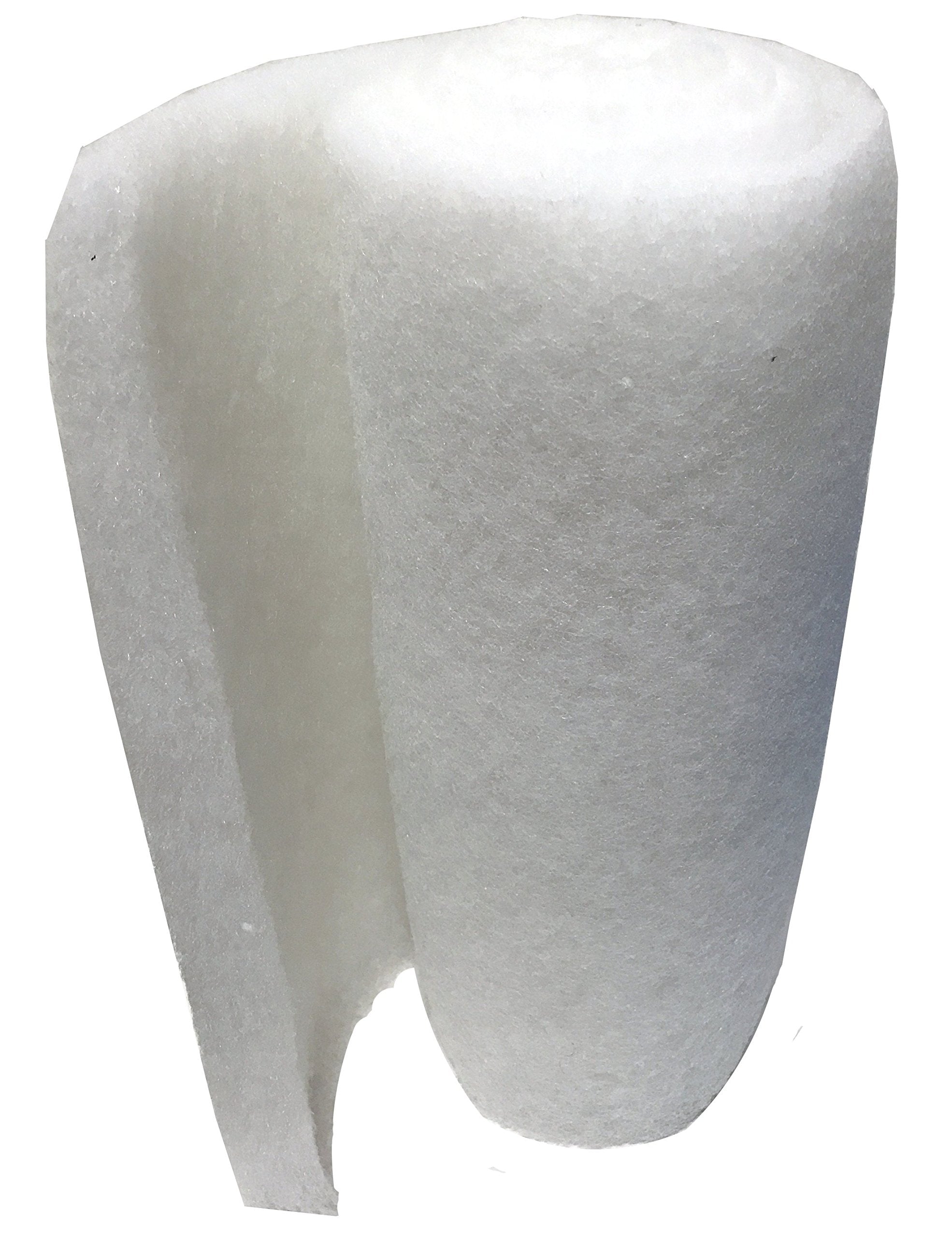 Encompass All Premium Dual-Layer Filter Floss/Pad For Canisters, Sumps, Ponds And Aquariums - Cut To Fit 12X72 - Dye Free