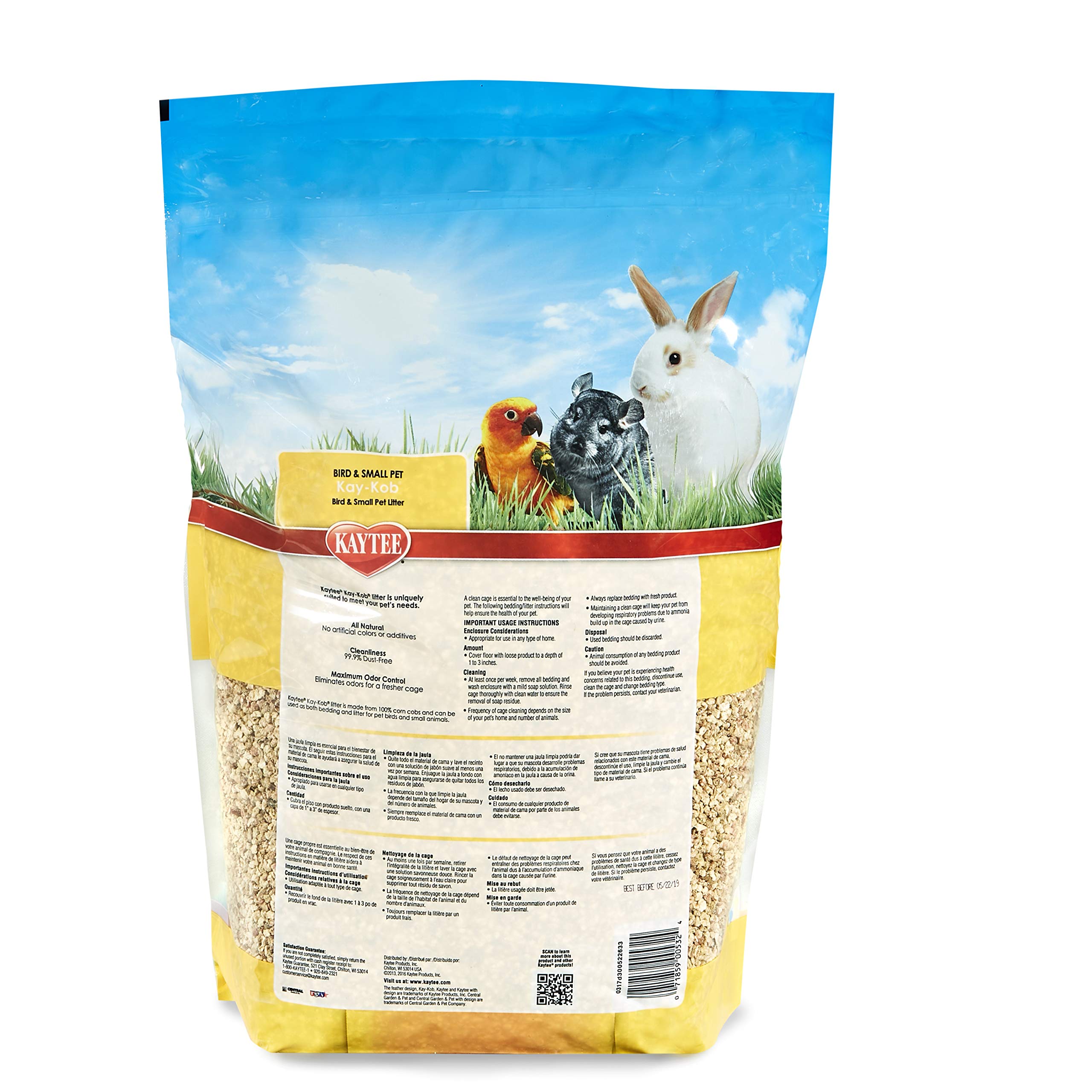 Kaytee Kay-Kob Bedding 605 Cu In