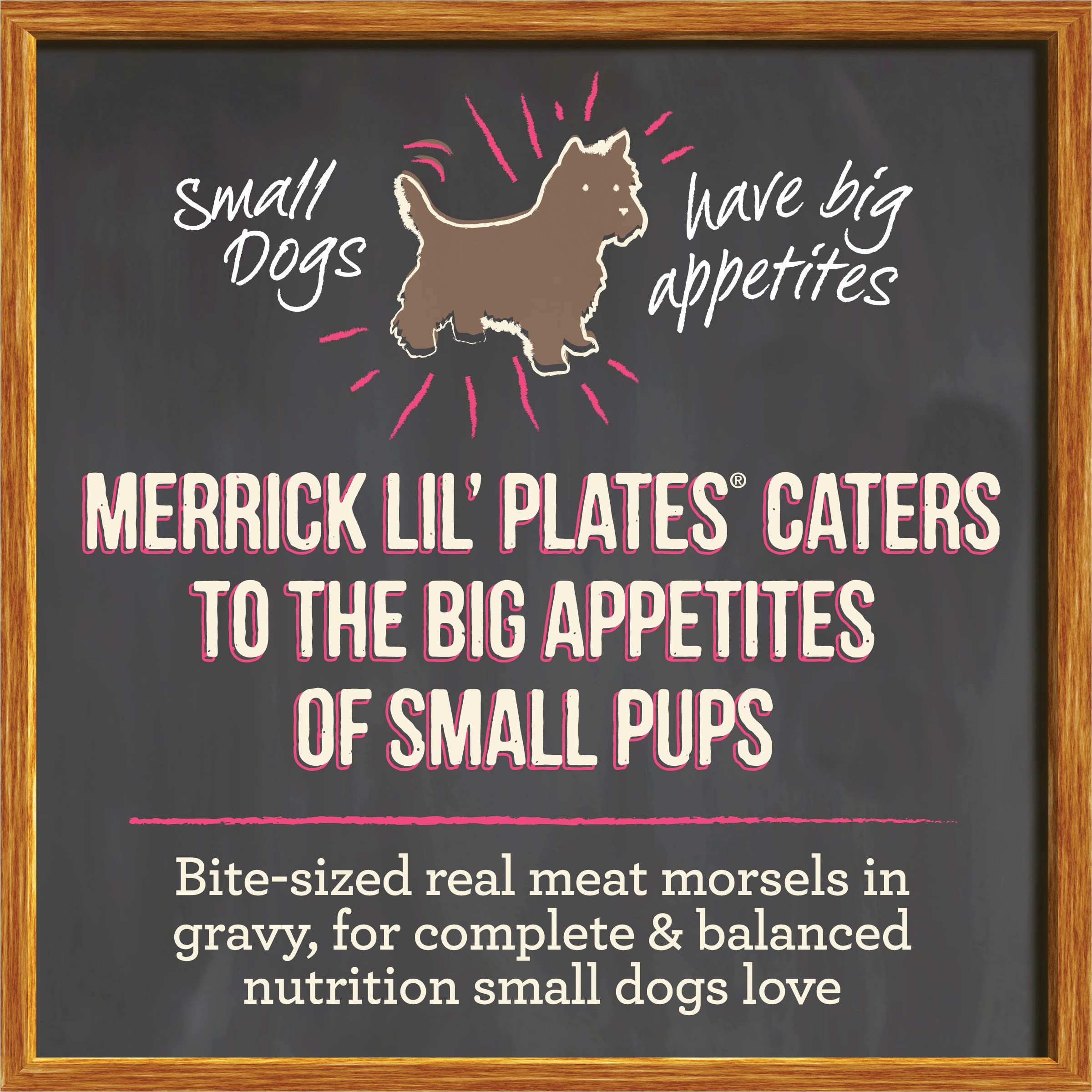 Merrick Lil Plates Grain Free Dinner Duos Soft Natural Wet Small Dog Food Variety Pack, Beef and Chicken - (Pack of 1) 2.6 lb. T
