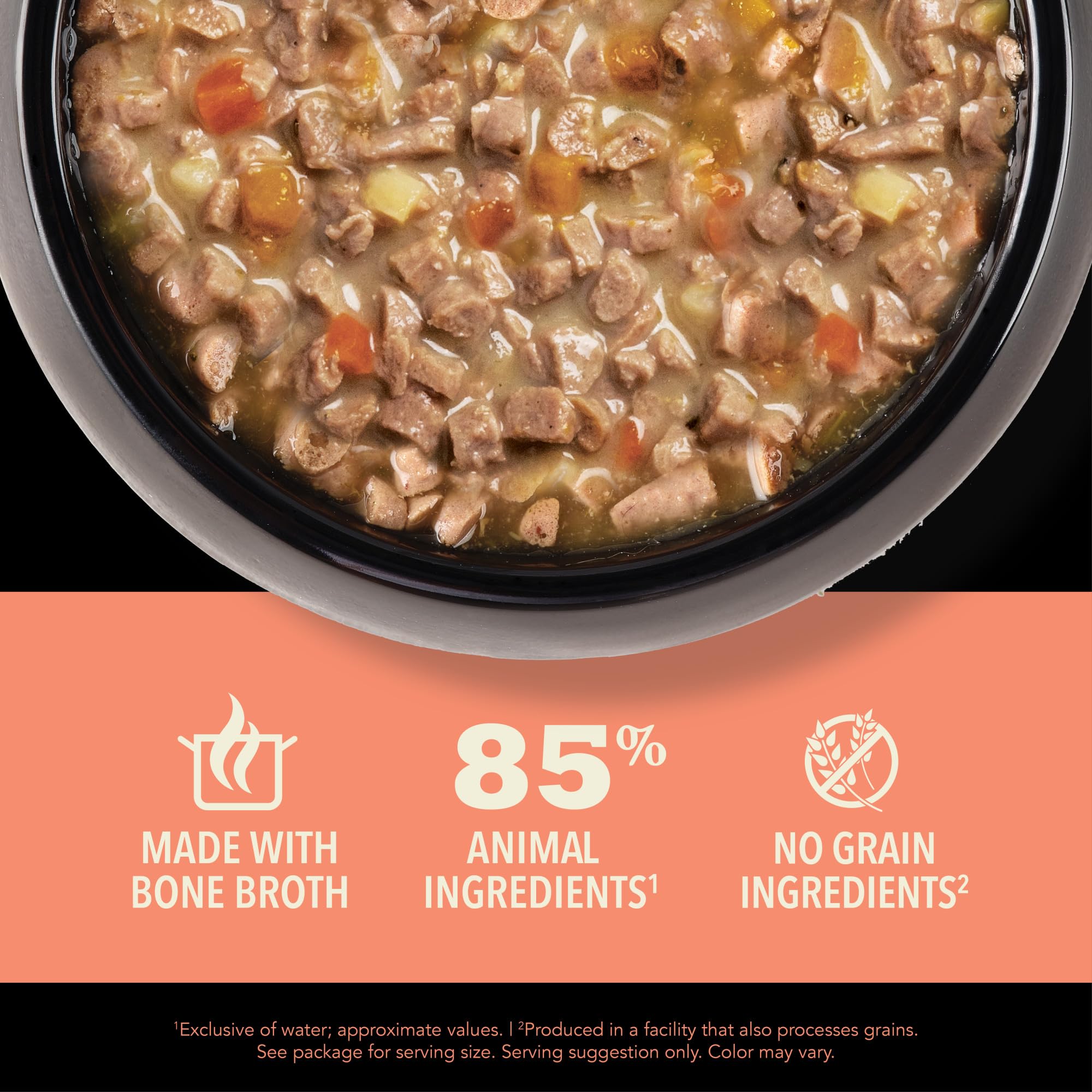 ACANA Premium Pate Wet Cat Food in Bone Broth Salmon + Chicken Recipe 5.5oz Cans (12 count)