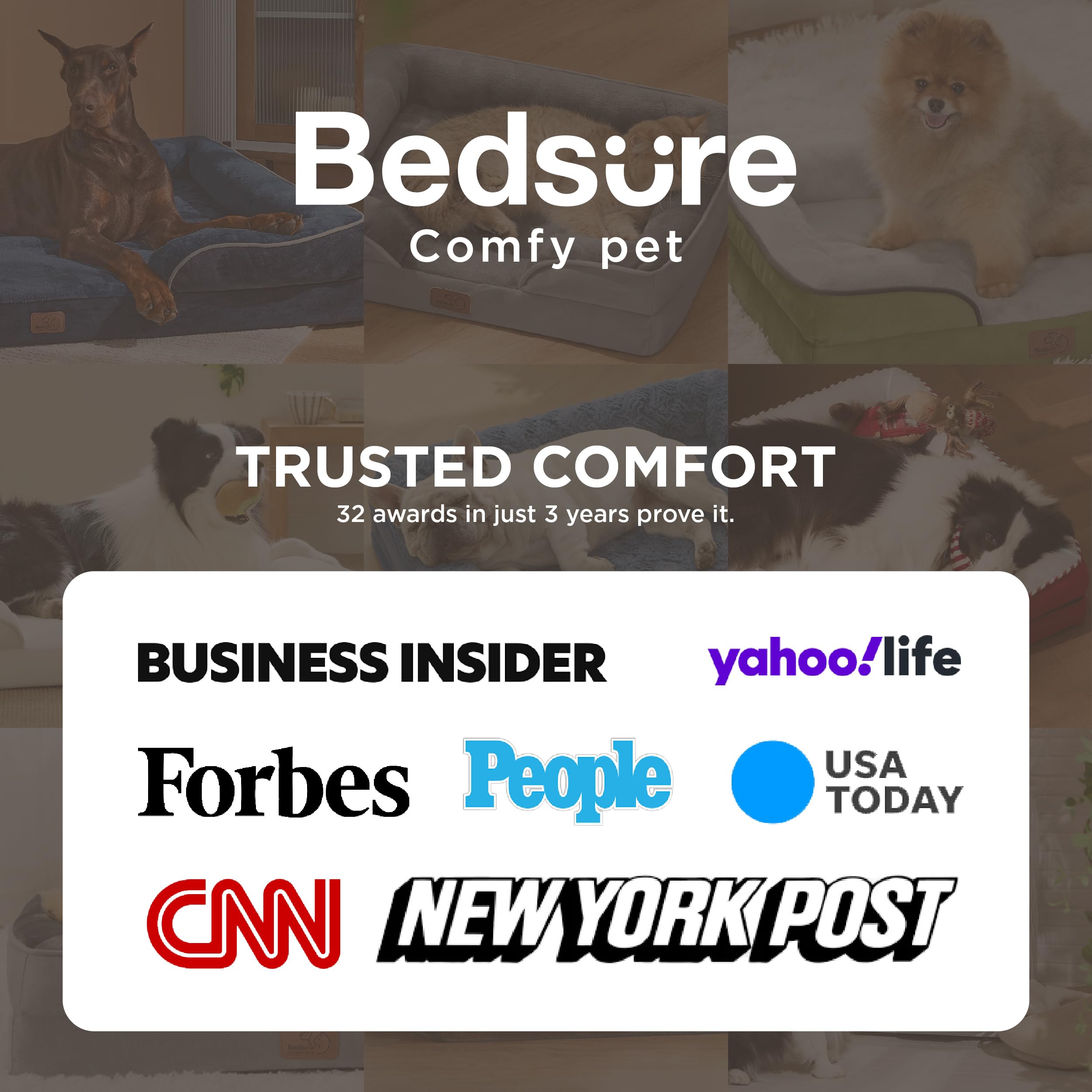 Bedsure Orthopedic Dog Bed For Extra Large Dogs - Xl Washable Dog Sofa Beds Large, Supportive Foam Pet Couch Bed With Removable Washable Cover, Waterproof Lining And Nonskid Bottom, Grey