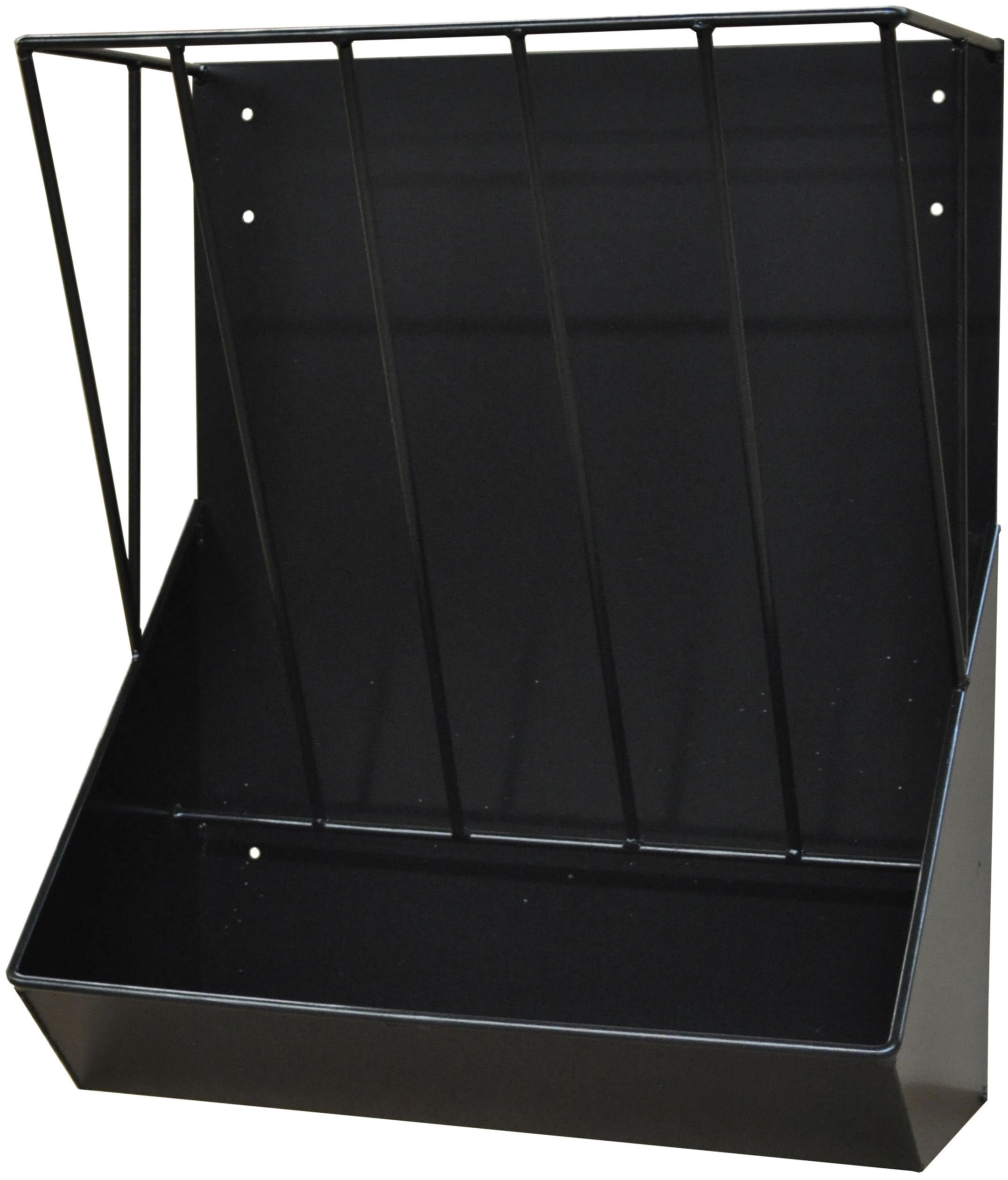 Heavy Duty Metal Country Manufacturing Wall Mount Combo Horse Feeder, Goat and Sheep Hay Rack Feeder for Efficient Hay Storage a