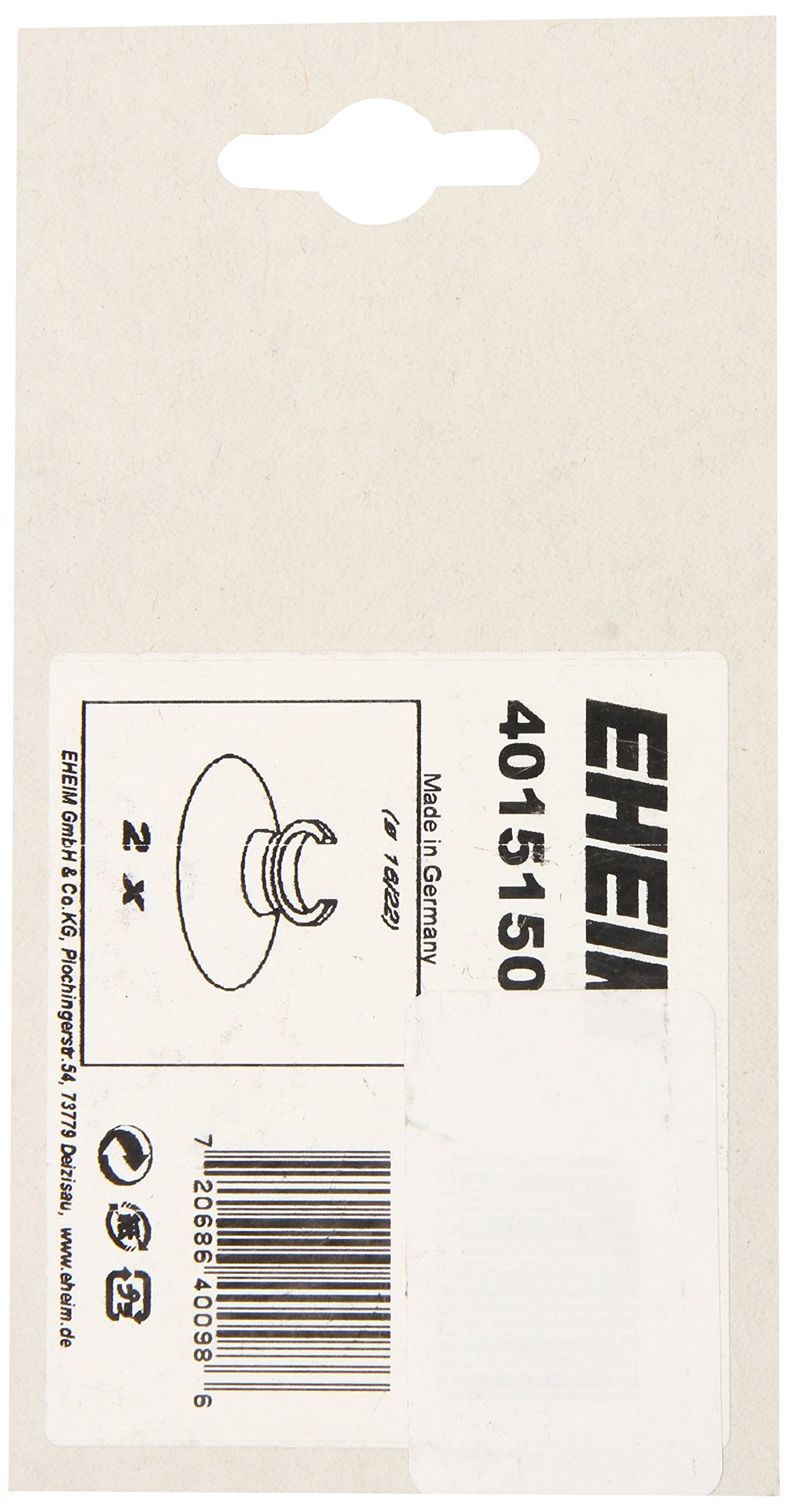 Eheim 4015150 External Filter Aquarium Suction Cup And Clip