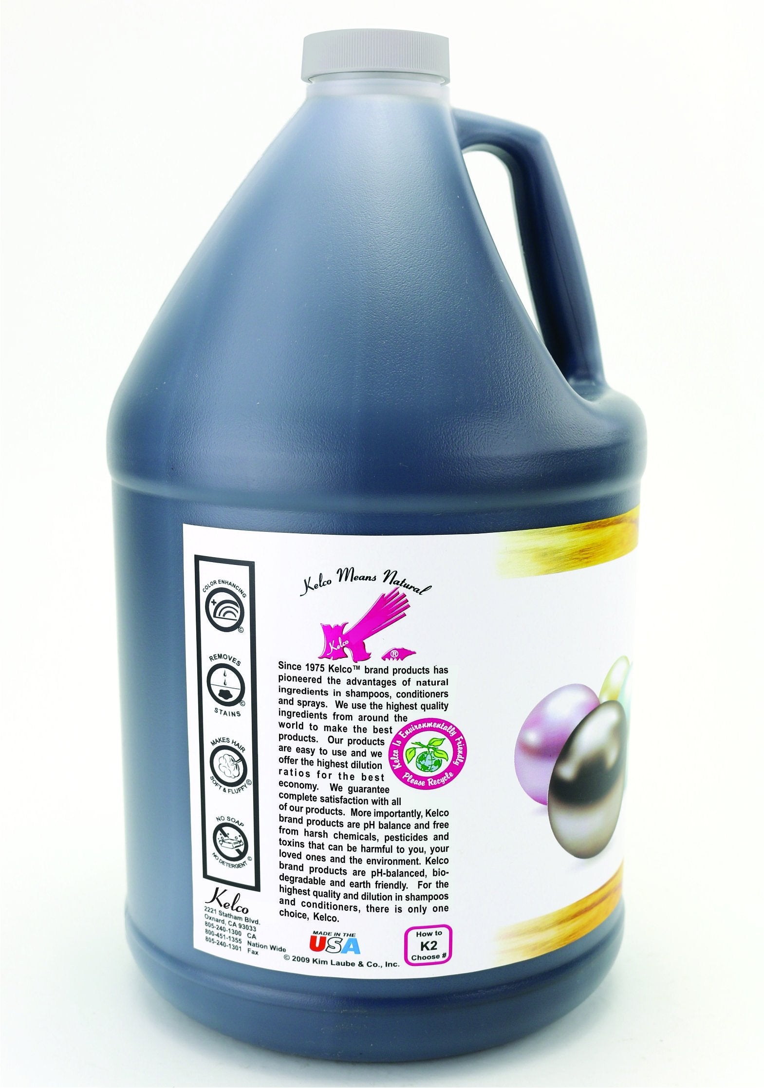 Kelco 50:1 Black Star Shampoo - Gallon Size - Professional Quality, Deep Cleansing