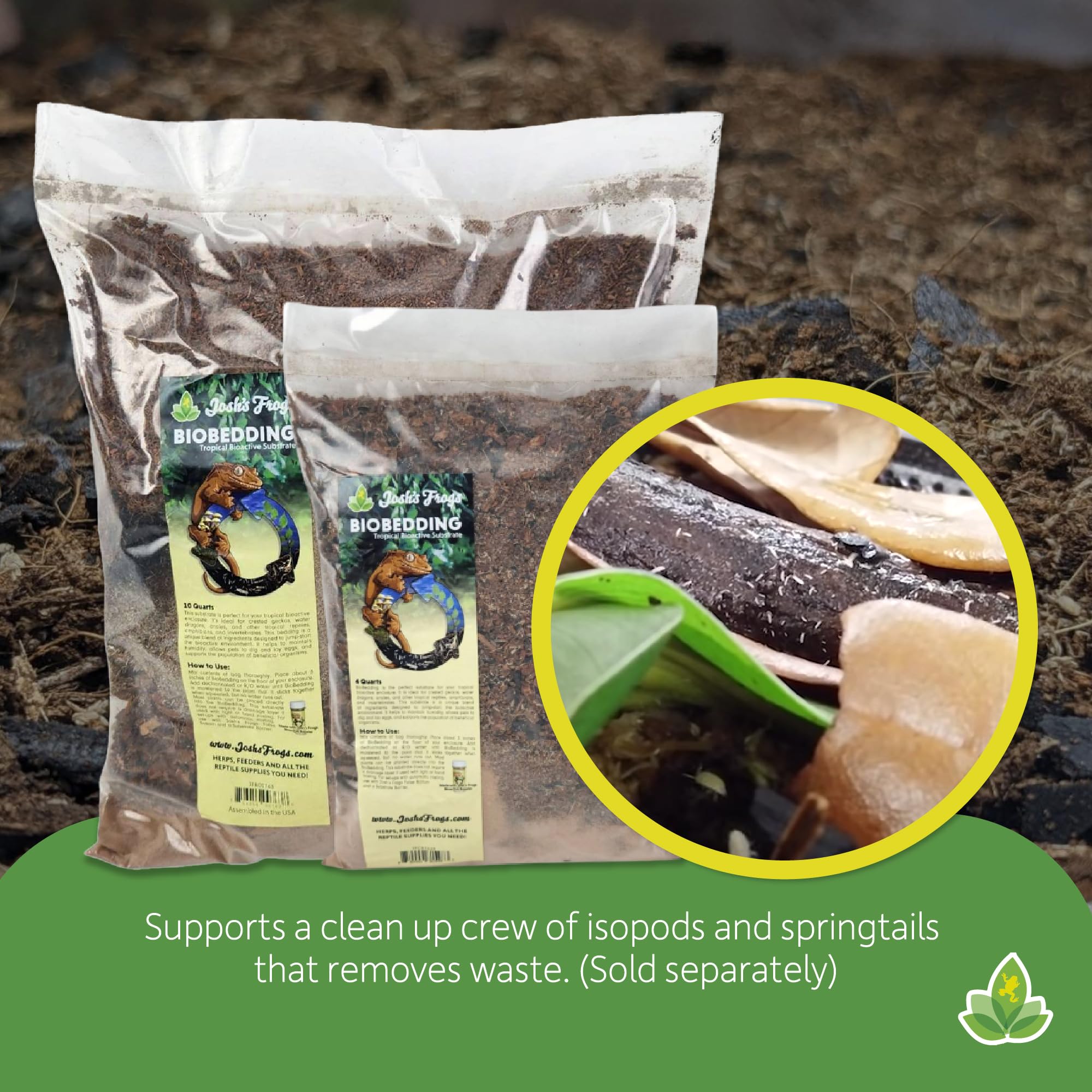 Josh'S Frogs Biobedding Tropical Bioactive Substrate (4 Quarts)