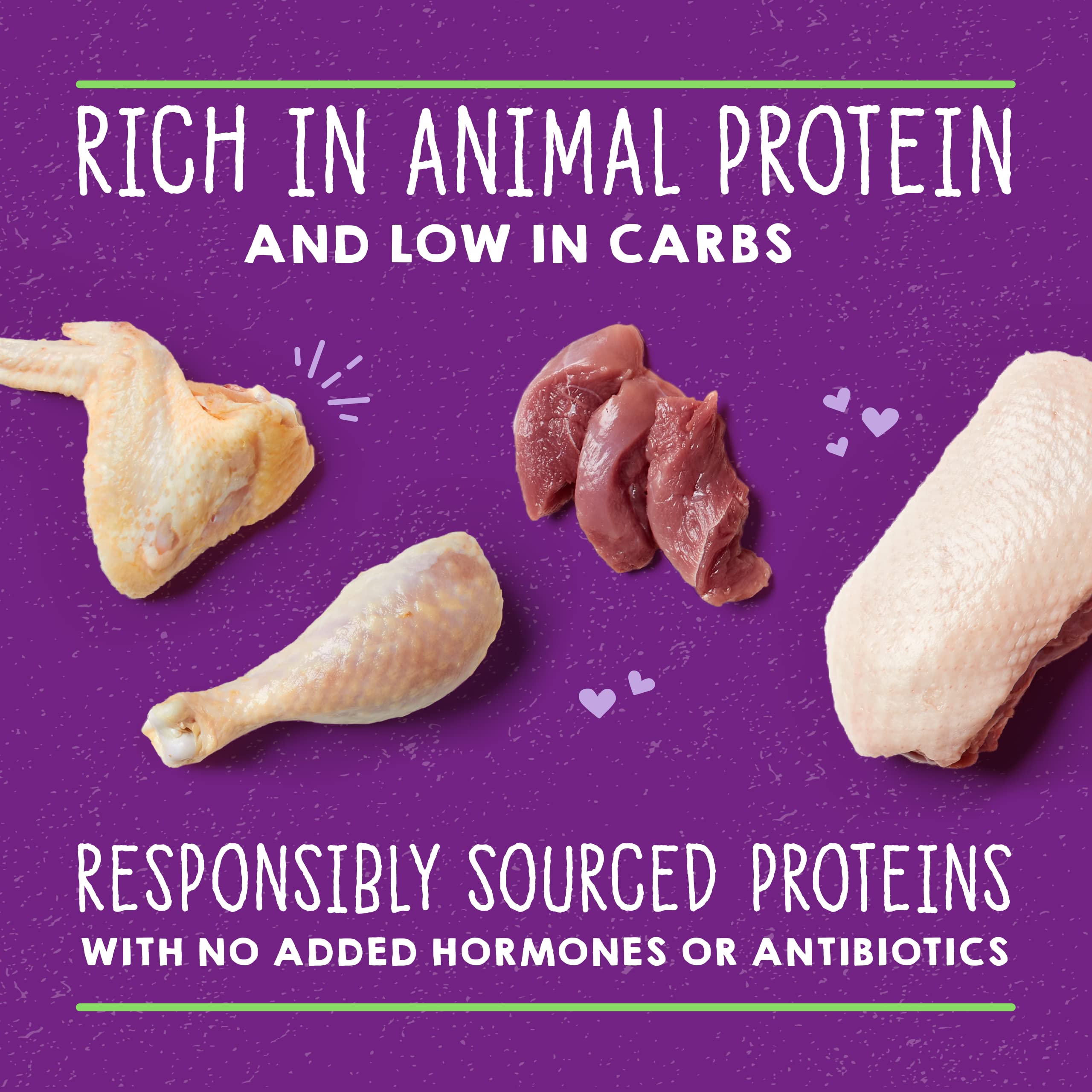 Stella & Chewys Carnivore Cravings Purrfect Pate Cans - Grain Free, Protein Rich Wet Cat Food - Duck & Chicken Recipe - (2.8 Oun