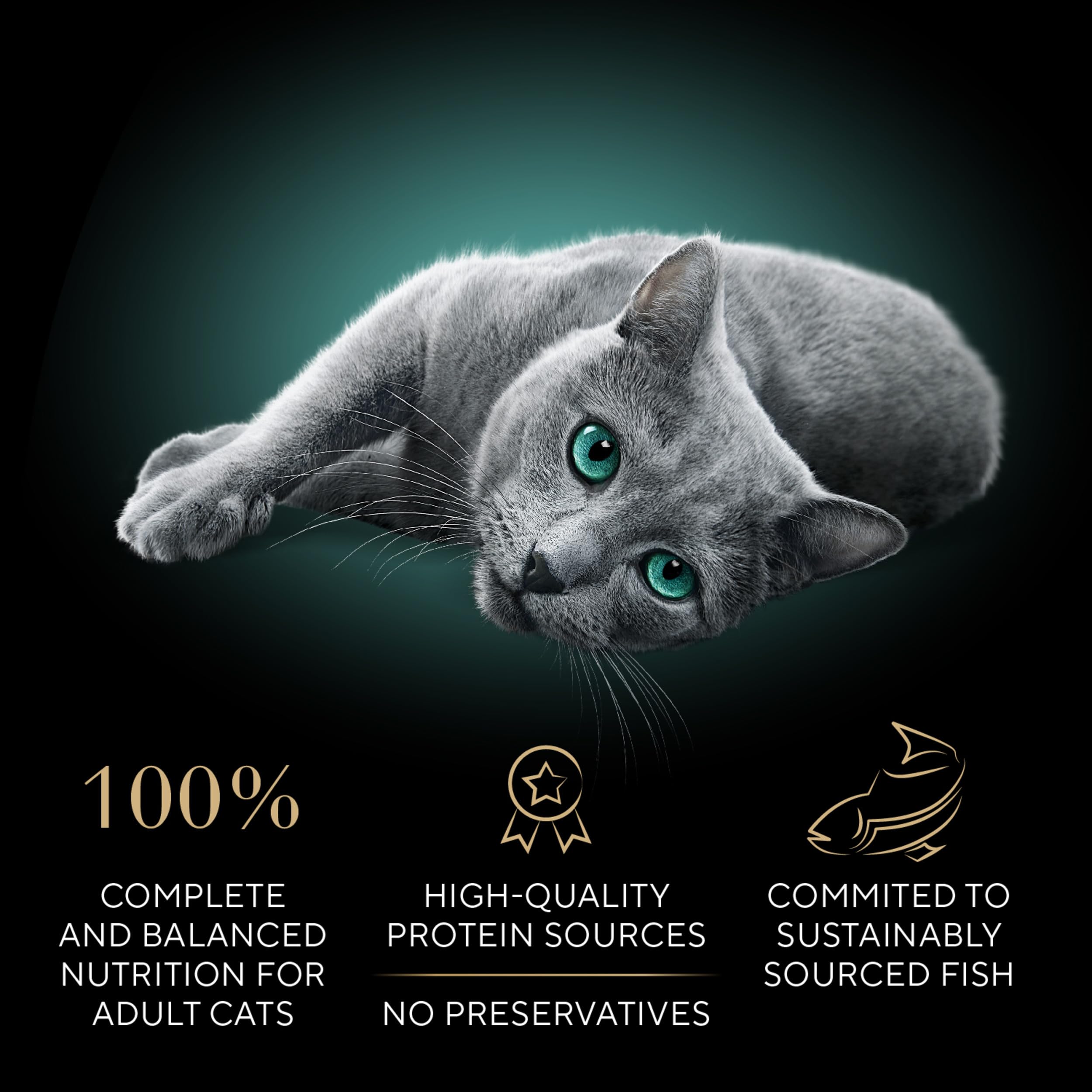 Sheba Perfect Portions Wet Cat Food Cuts in Gravy with Sustainable Salmon, 2.6 oz., Twin-Pack Trays (24 Count, 48 Servings)