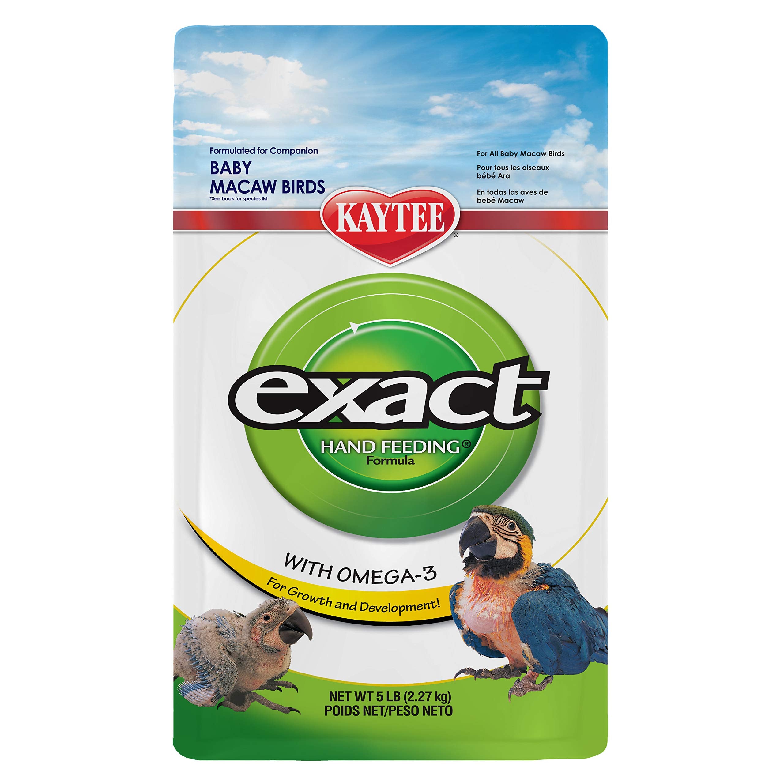KT 5LB EXACT HAND FEED MACAW 50277