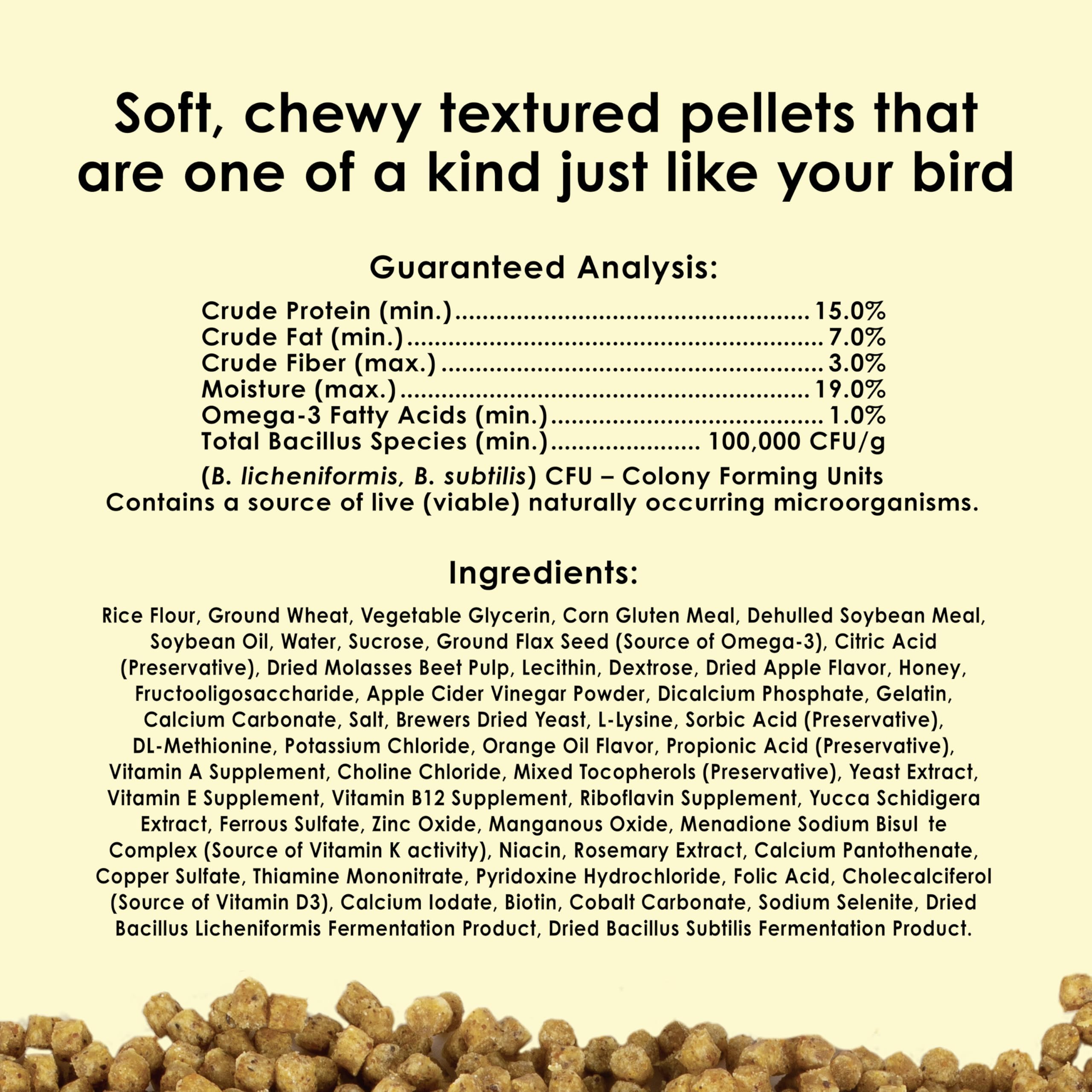 Kaytee NutriSoft Parakeet and Cockatiel Food - 2 lb