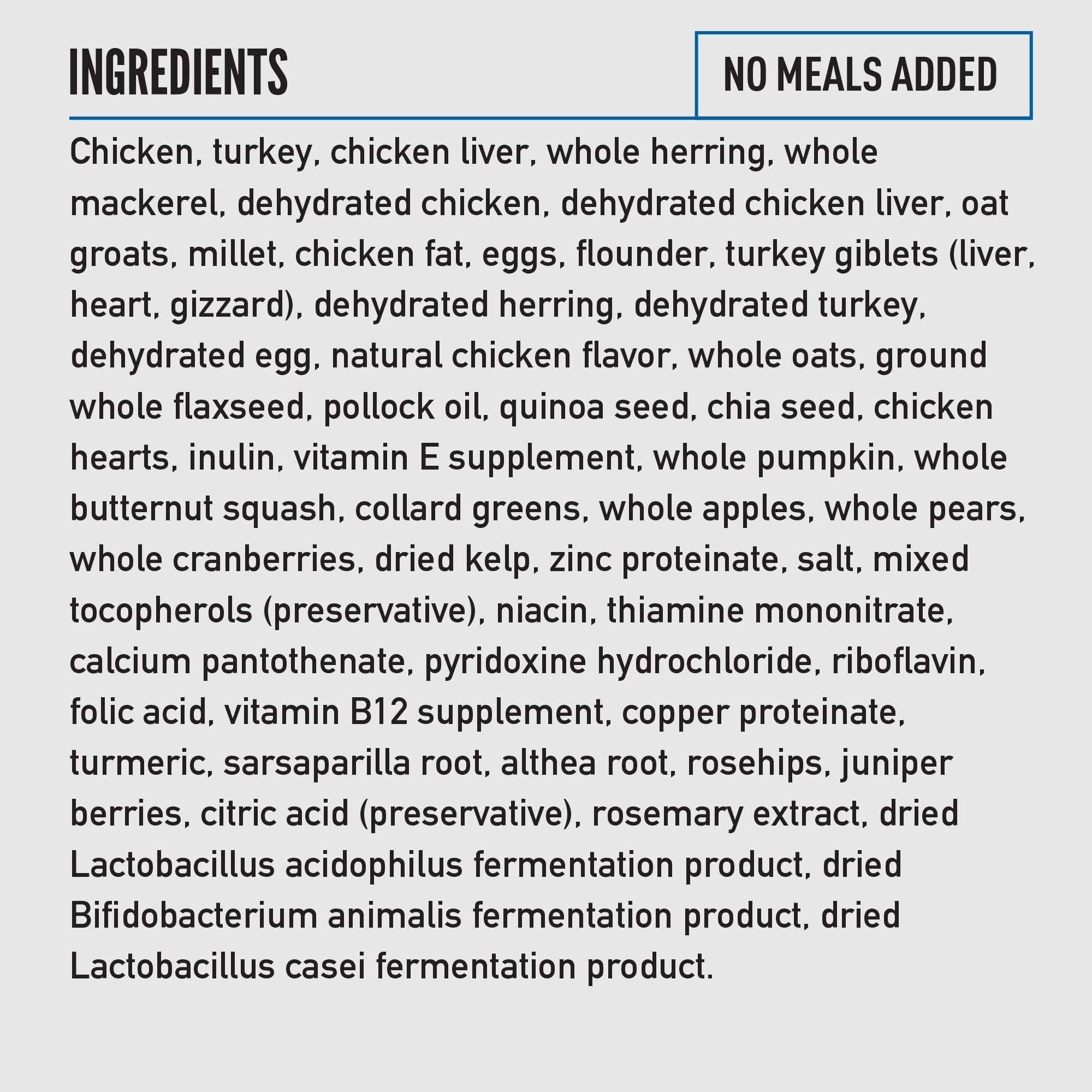 ORIJEN Original Dry Dog Food, High Protein, 4 lb, Fresh Ingredients, Blue