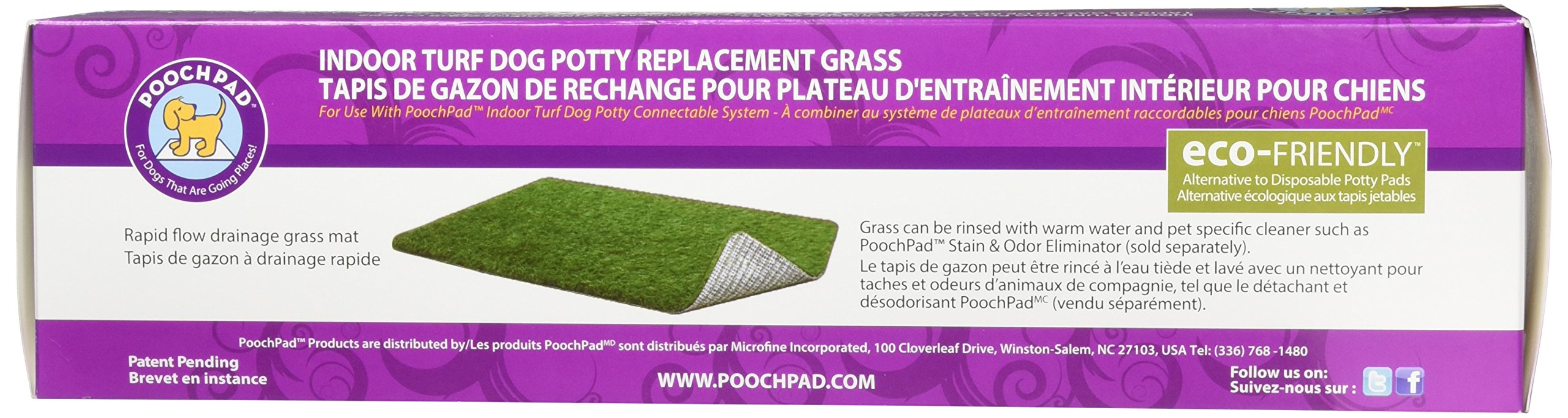Artificial Turf For Dogs (16” X 24”) – Made In Usa, Fake Grass Patch For Dogs Potty Urine, Rapid Flow Drainage Artificial Grass Replacement Turf, Indoor Or Outdoor Use