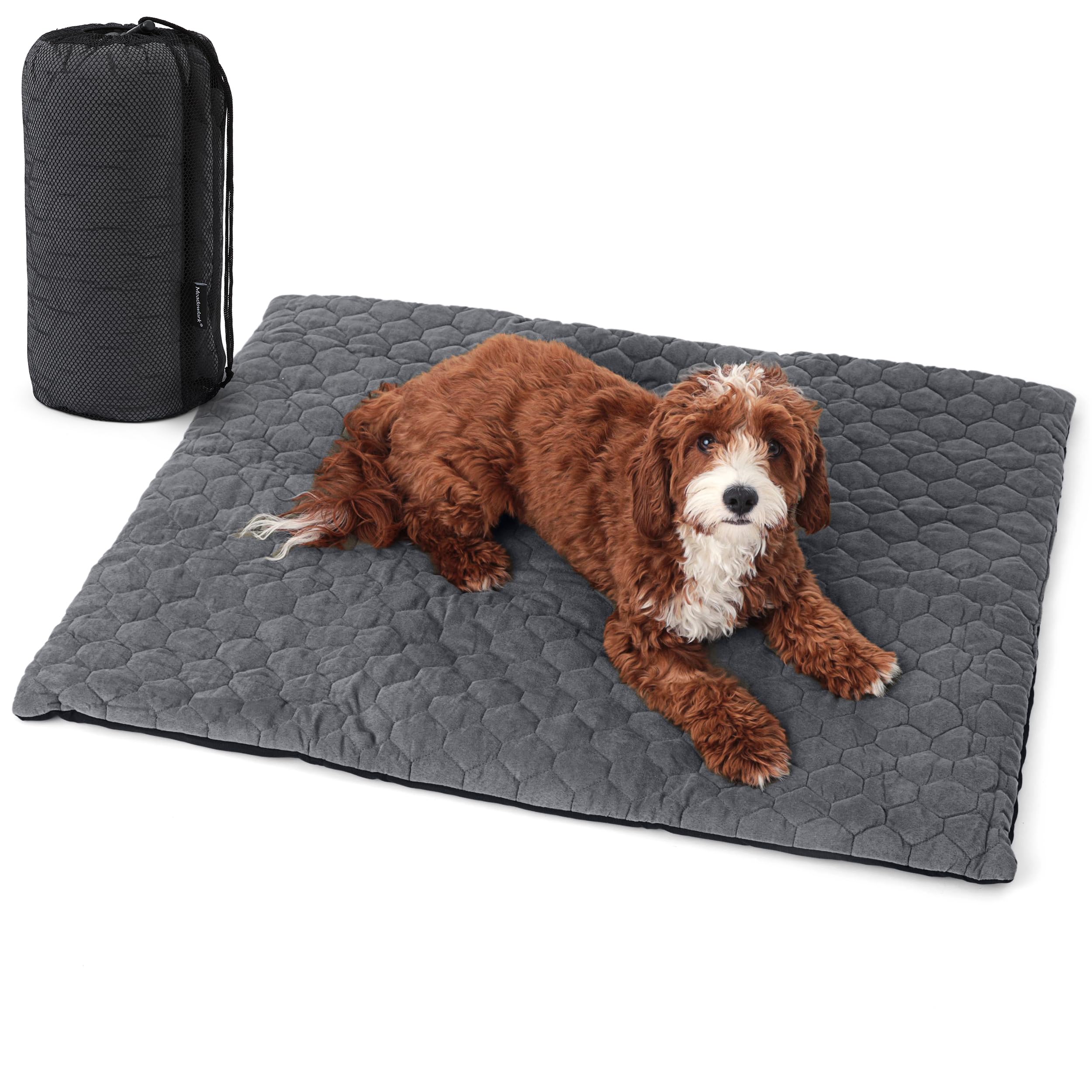 Meadowlark Outdoor Dog Bed  Versatile Indoor Outdoor Bed for Dogs  Lightweight and Portable Cooling Dog Beds with Breathable M