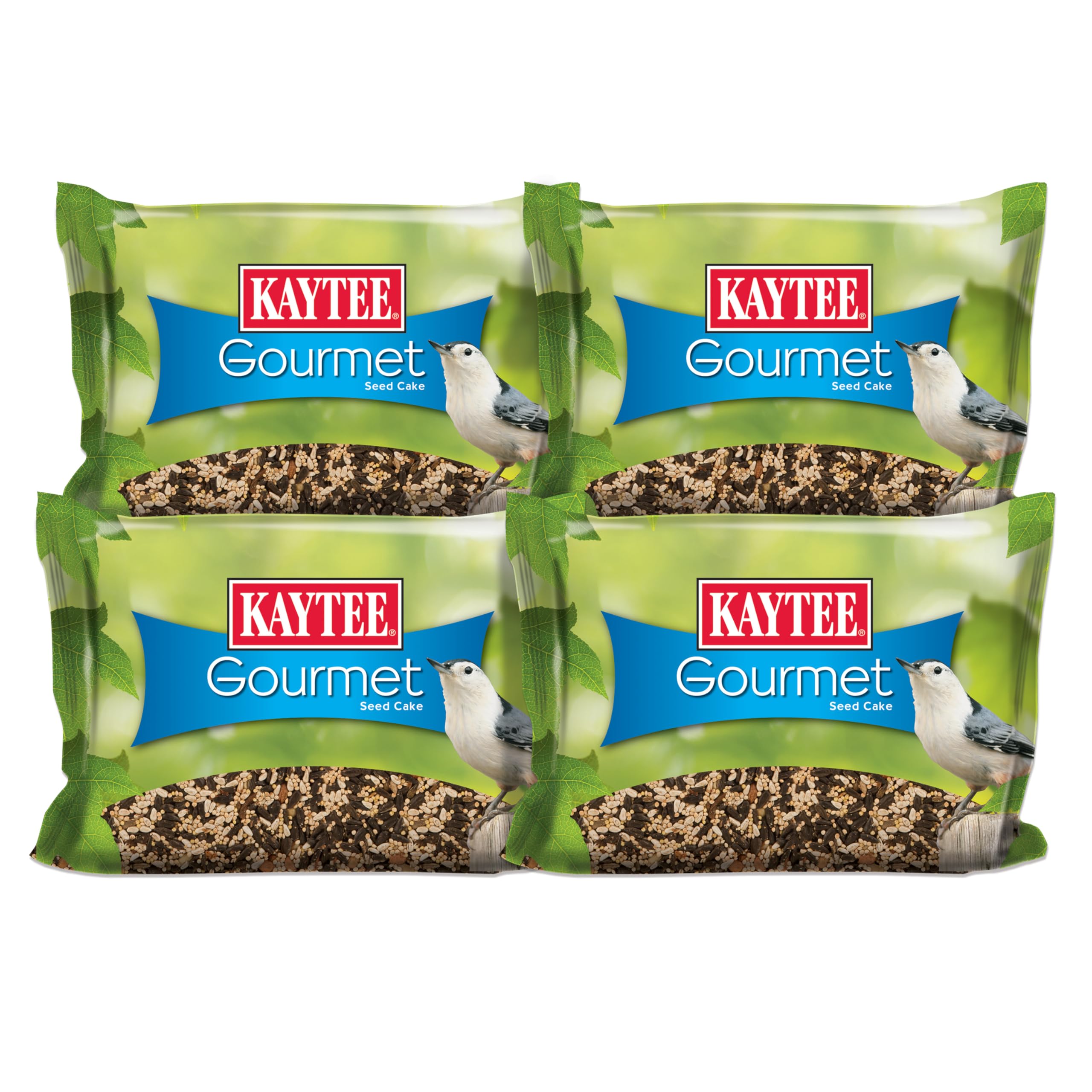 Kaytee Gourmet Wild Bird Seed Cake 2 Pounds 4 Count