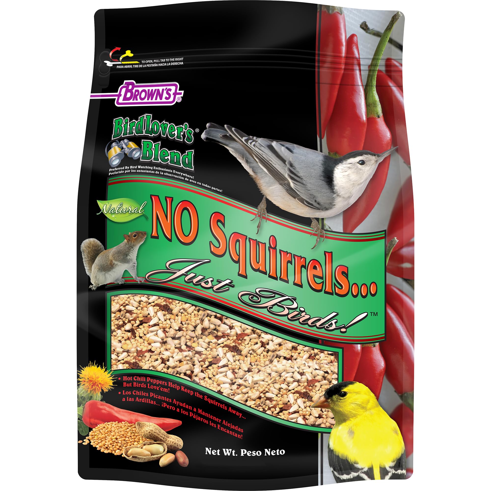F.M.Browns Bird Lovers Blend No SquirrelsJust Birds! Food, 10 lb