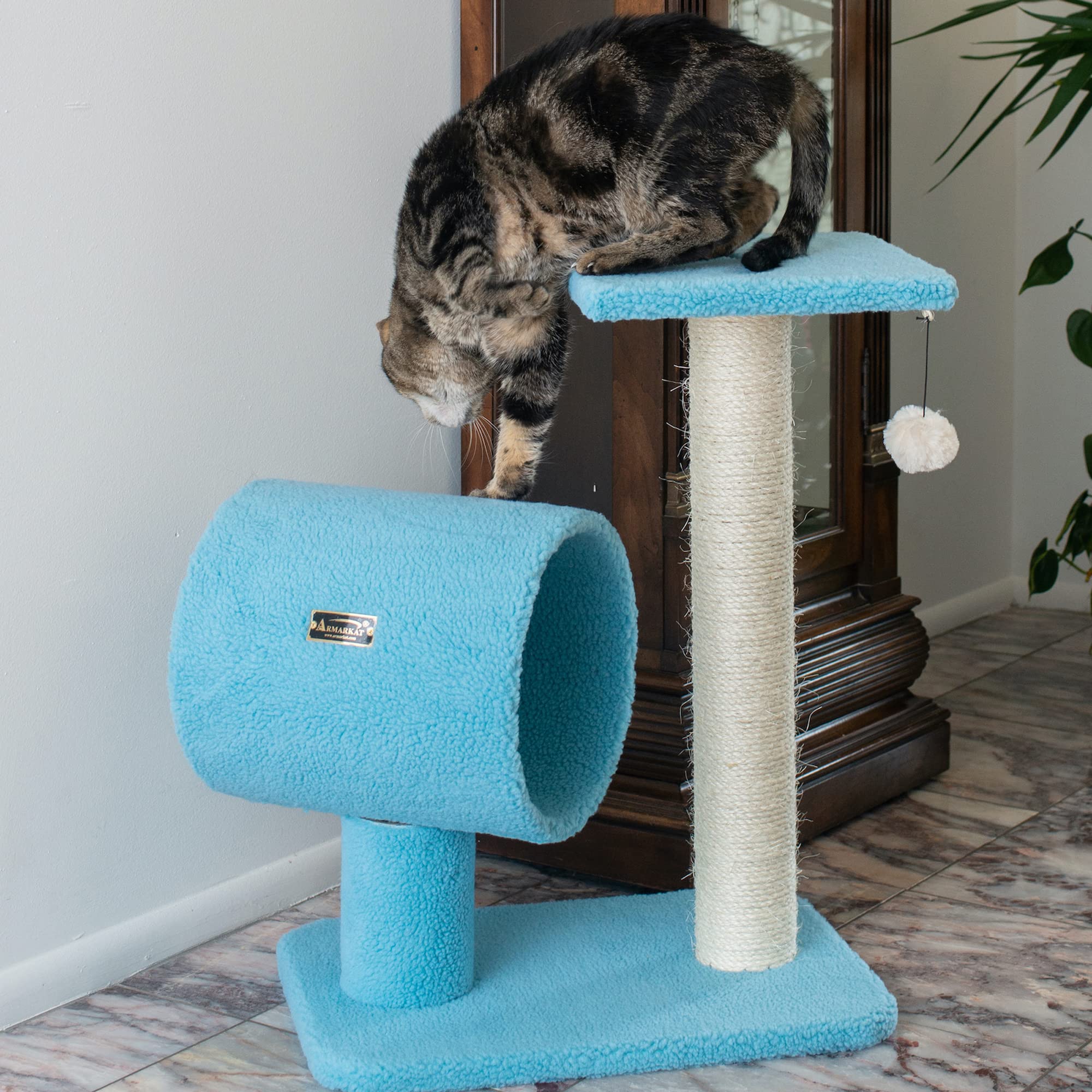 Armarkat Cat Tree Model B2501, Sky Blue