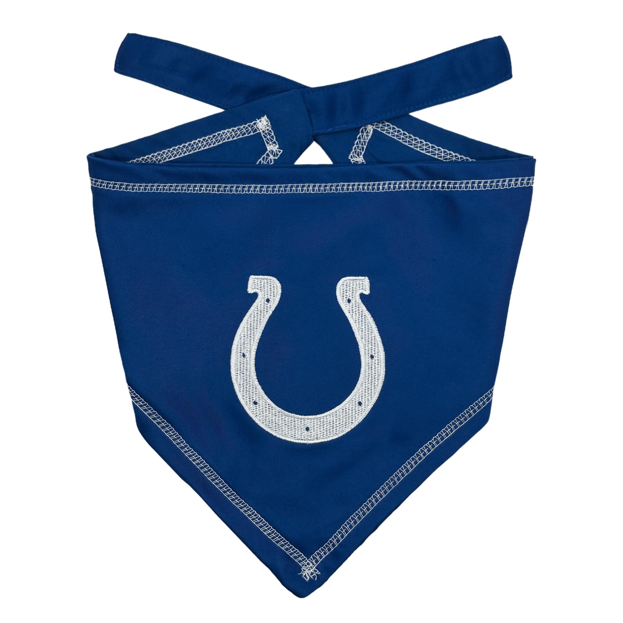 Pets First Nfl Indianapolis Colts Tie Bandana, Small/Medium. Dog Bandana Scarf Bib For Pet Cat Dog. The Ultimate Game-Day, Party