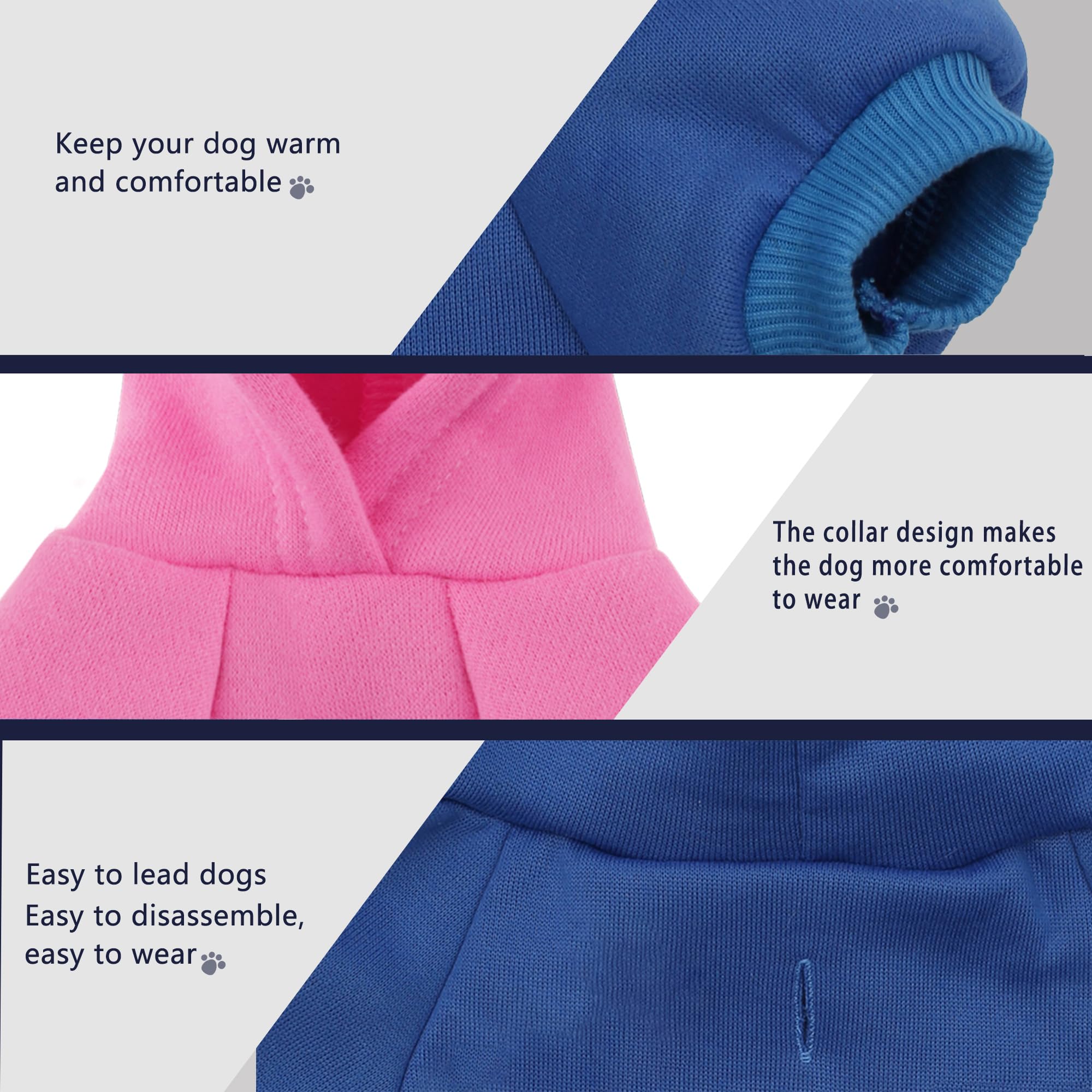Paiaite Pink Chihuahua Dog Hoodie: Keep Your Pup Warm And Stylish With A 'The Dog Face' Printed Sweatshirt, Pet Clothes, And Swe